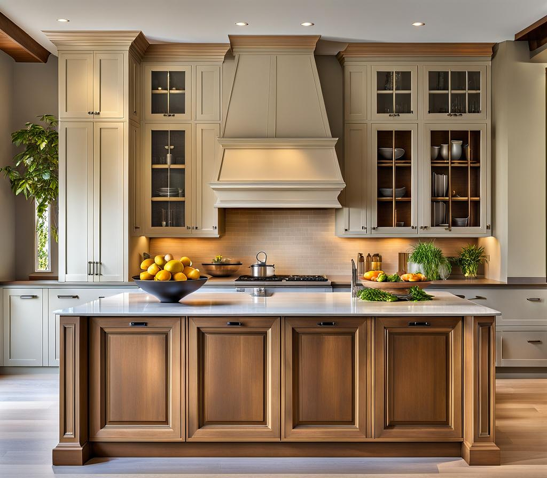 Repurpose Cabinets into Stylish Kitchen Island