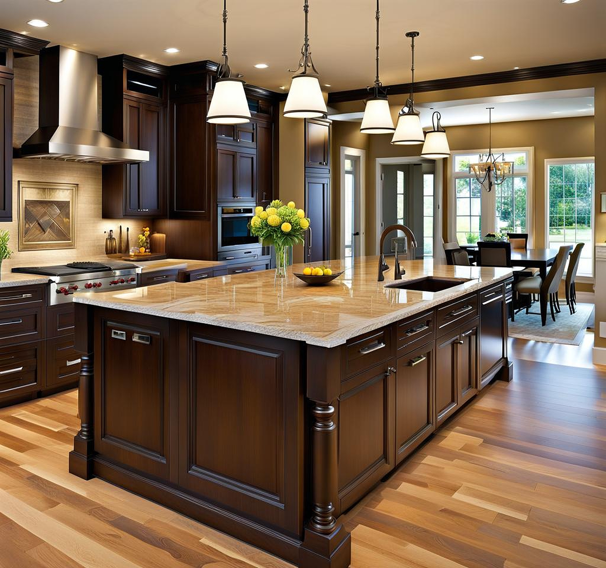 kitchen island with sink and dishwasher and seating