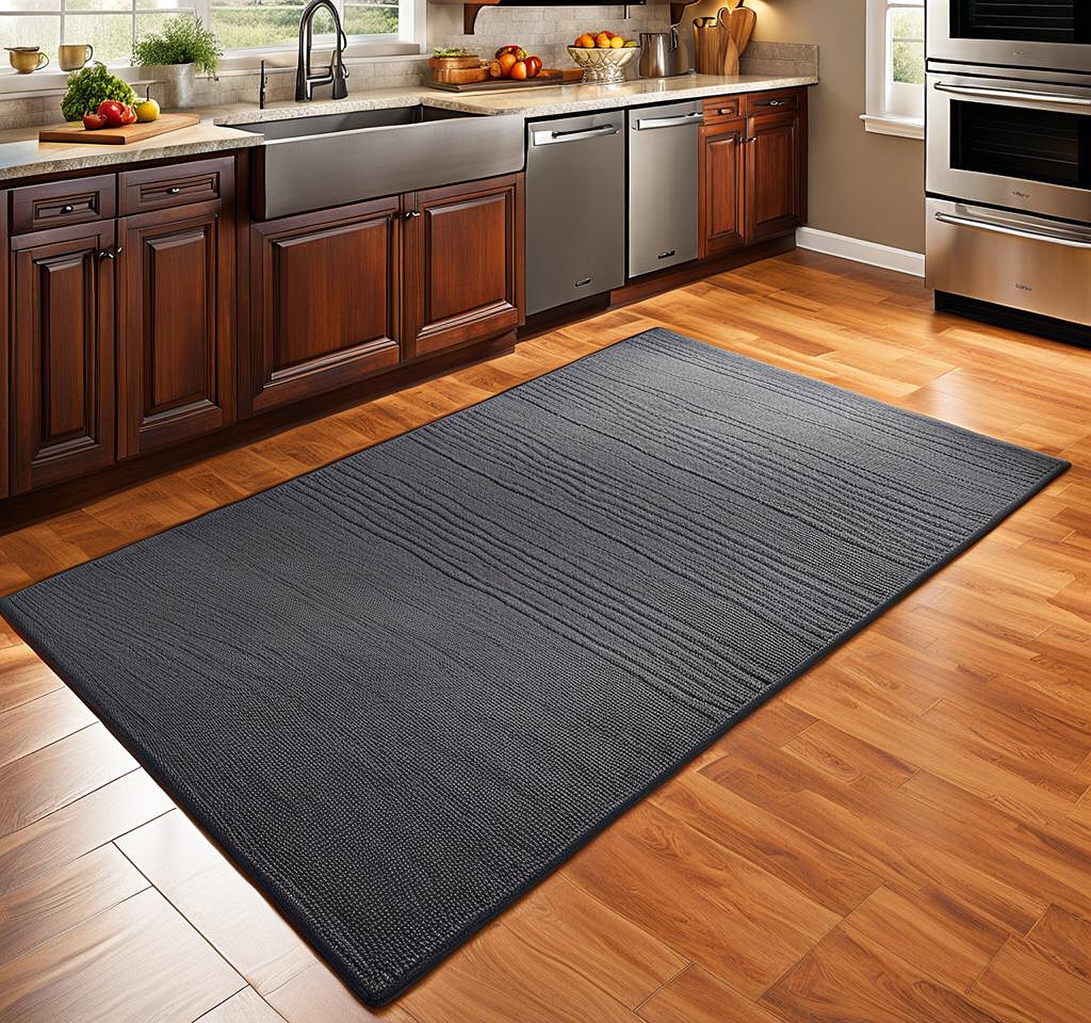 kitchen rugs for under table