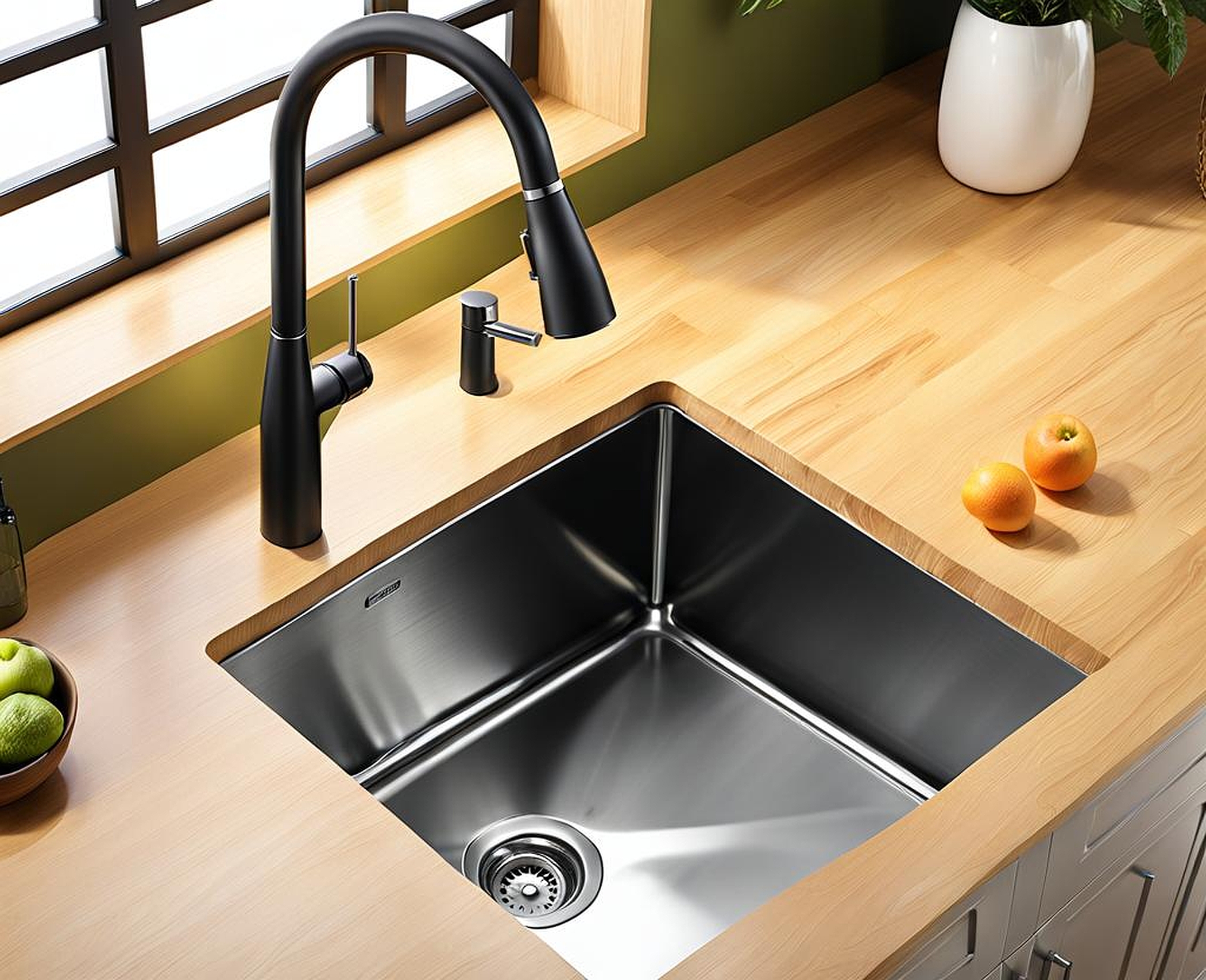 kitchen sink depth sizes