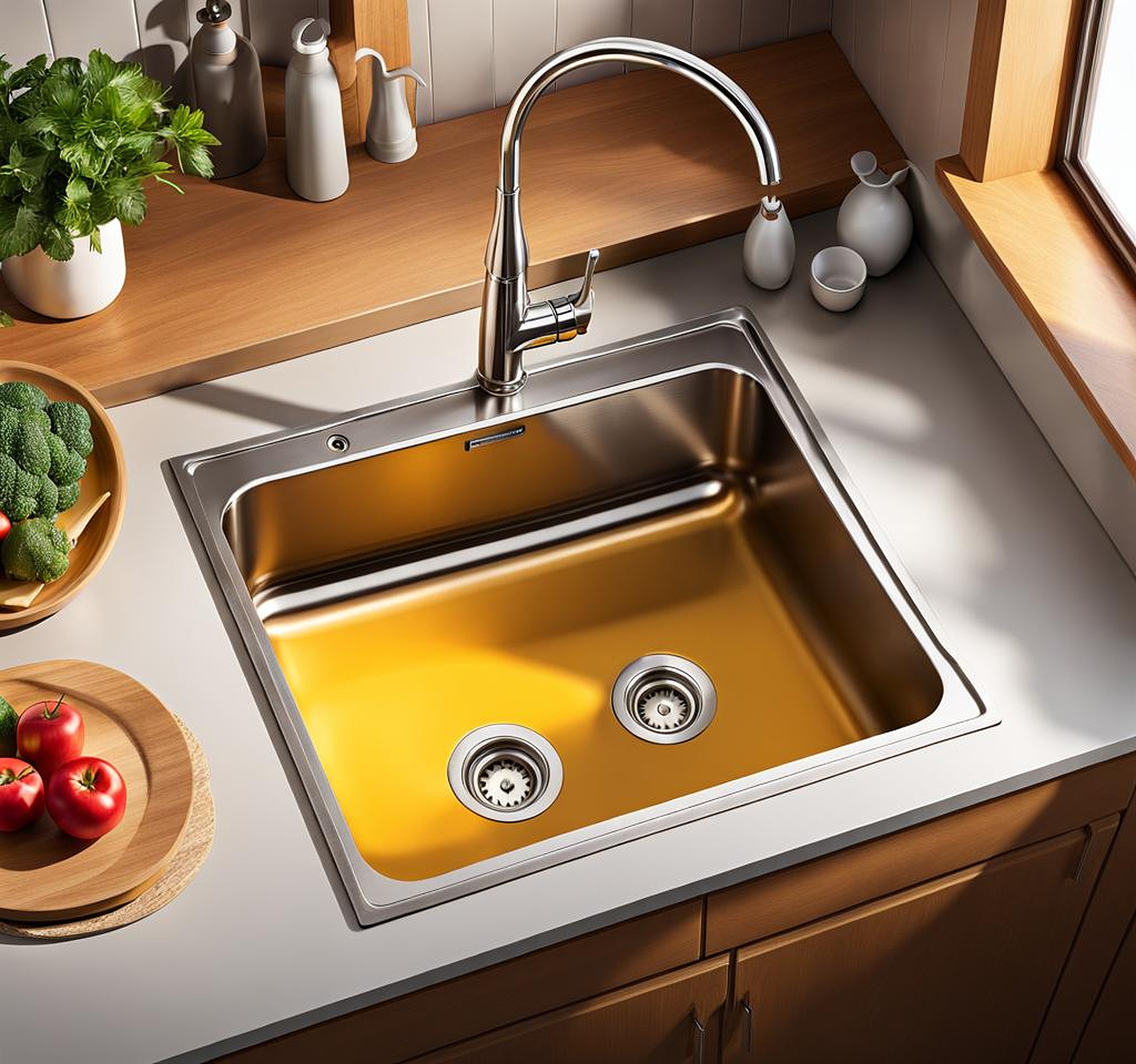 Banish Kitchen Sink Leaks for Pristine Surrounding Areas