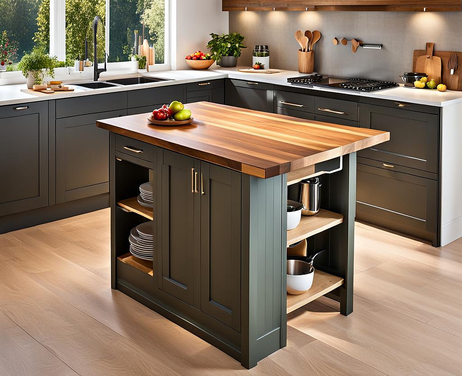 Small Kitchen, Huge Possibilities with This Versatile Storage Table