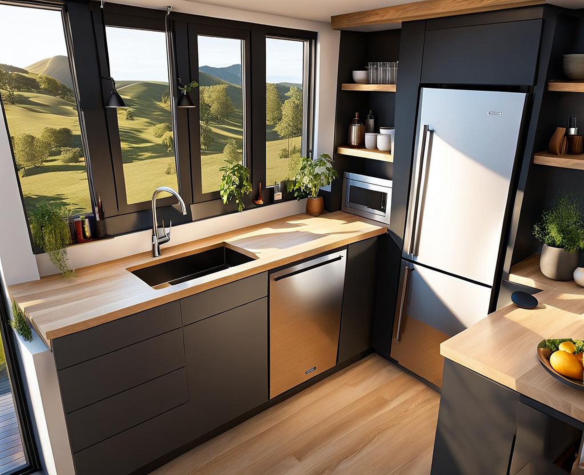 Delightful Diminutive Kitchens for Tiny Houses