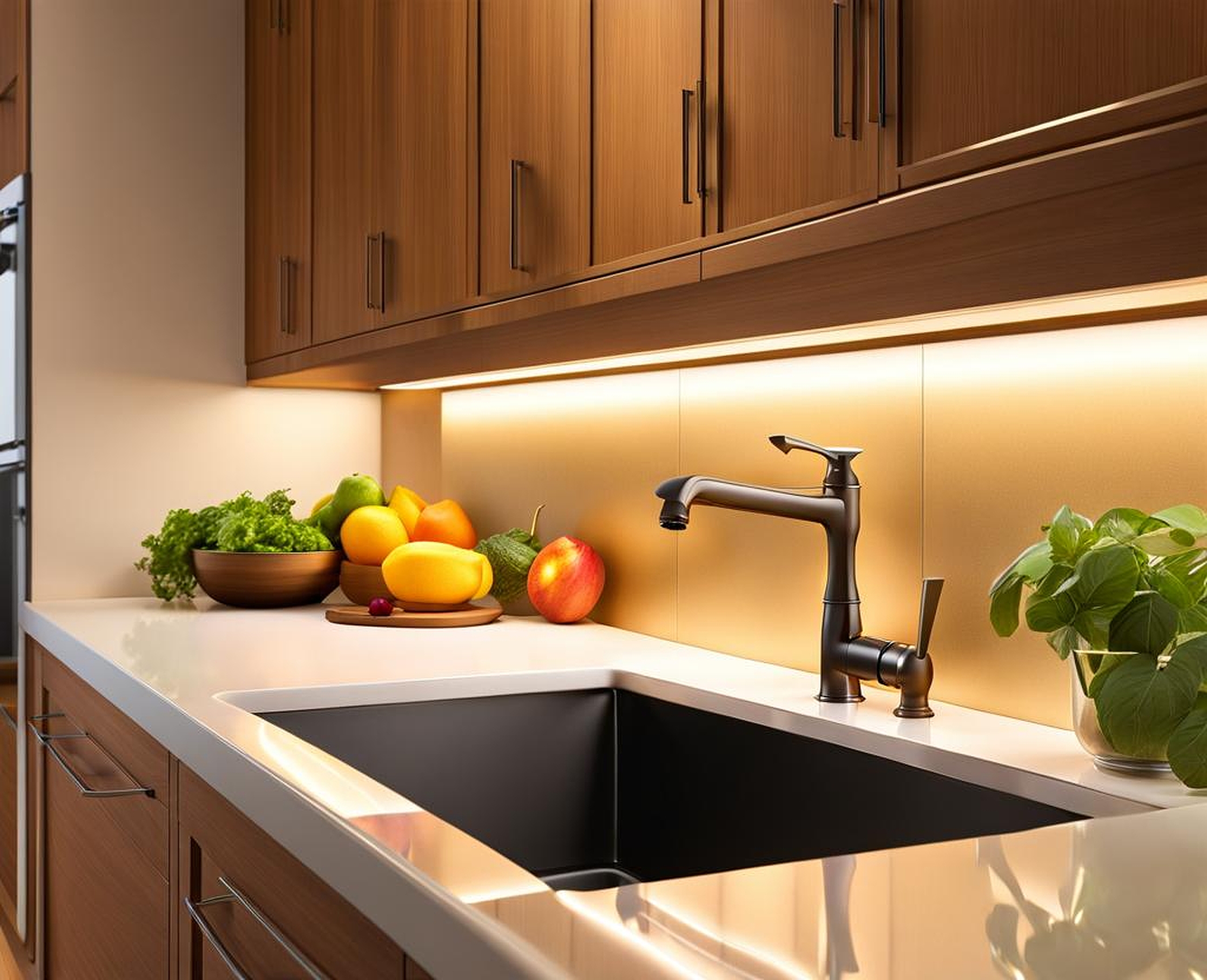 light over sink in kitchen