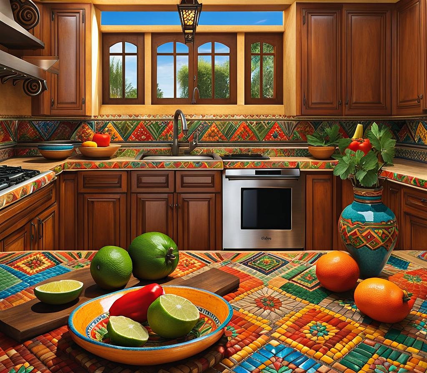 mexican style kitchen decor