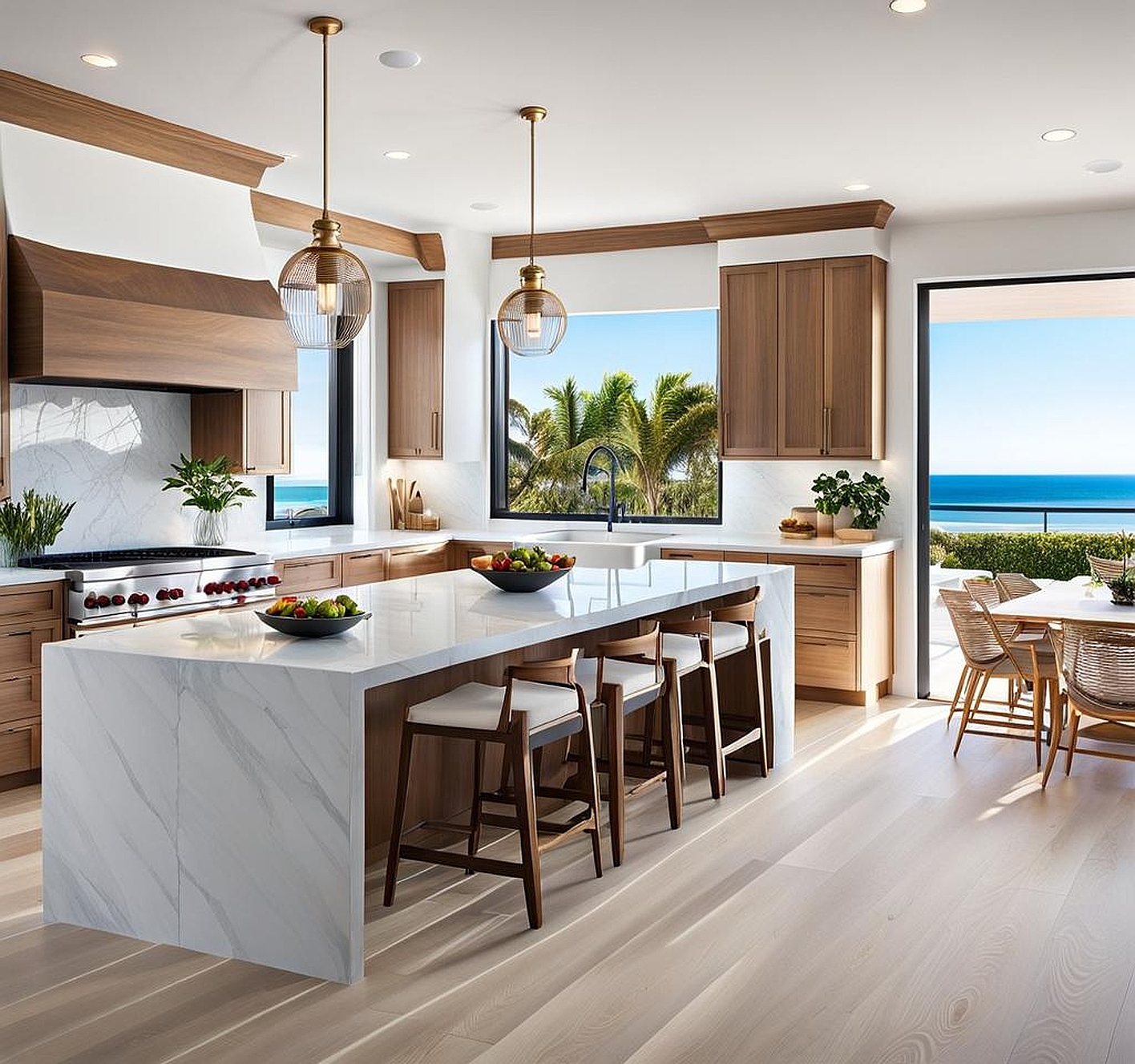 modern coastal kitchen ideas