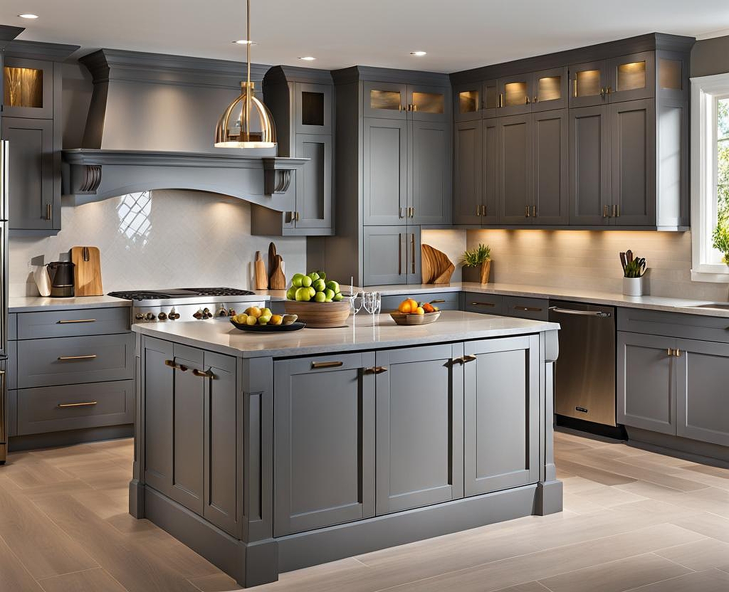 Popular Gray Shades for Stunning Kitchen Cabinets