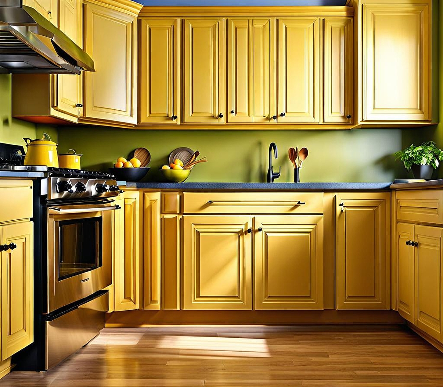 Revitalize Painted Cabinets for a Trendy Kitchen Look