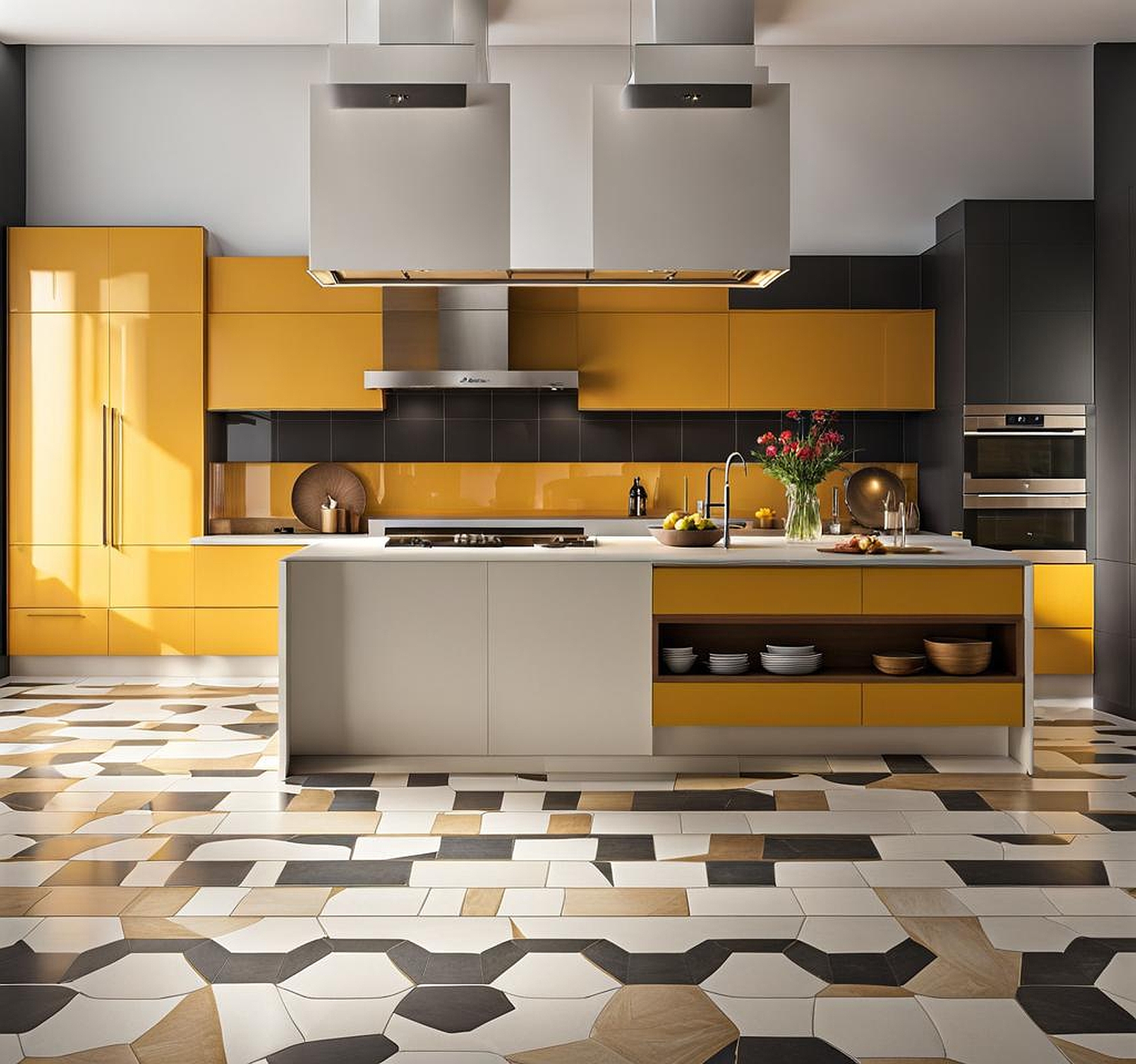 Uncover the Latest Kitchen Tile Floor Trends for a Dazzling Facelift