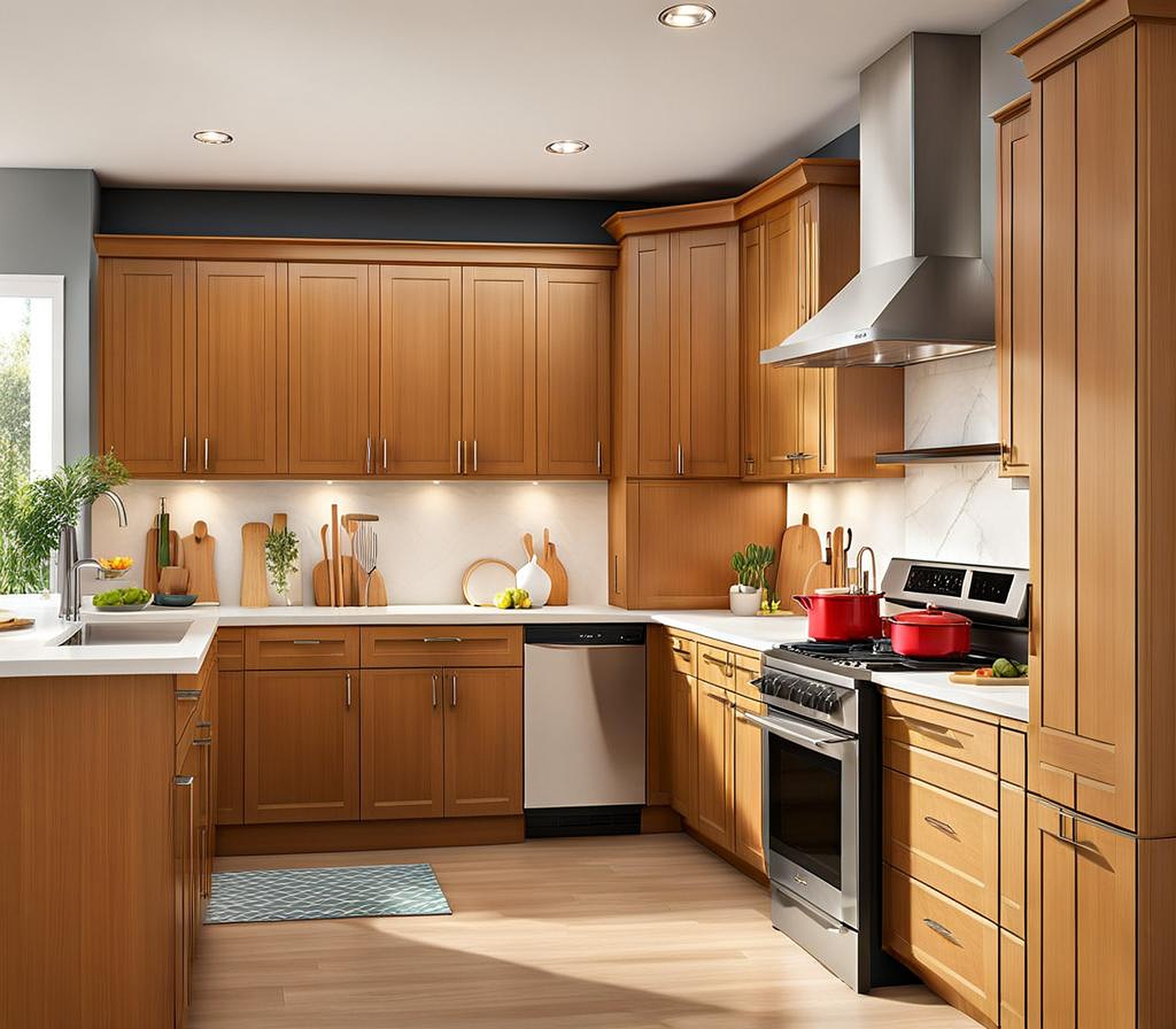 Revive Laminate Kitchen Cabinets with Creative Renovation