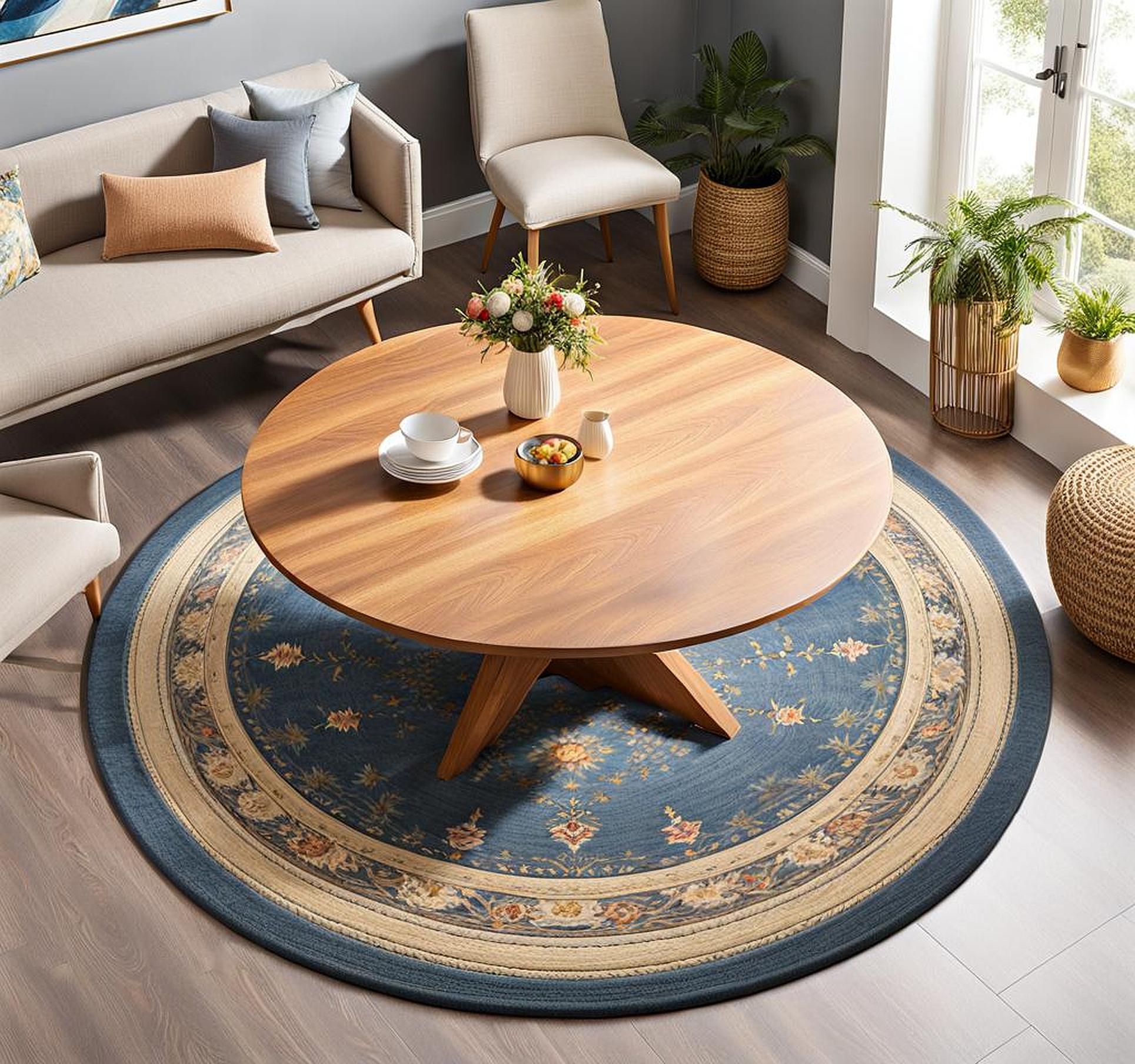 round kitchen table rugs