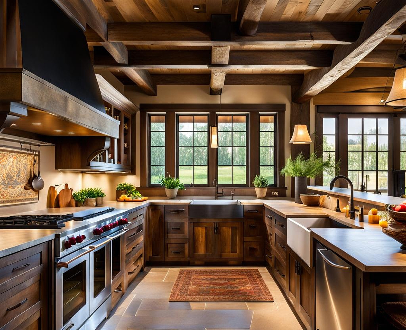 rustic kitchen decorating ideas