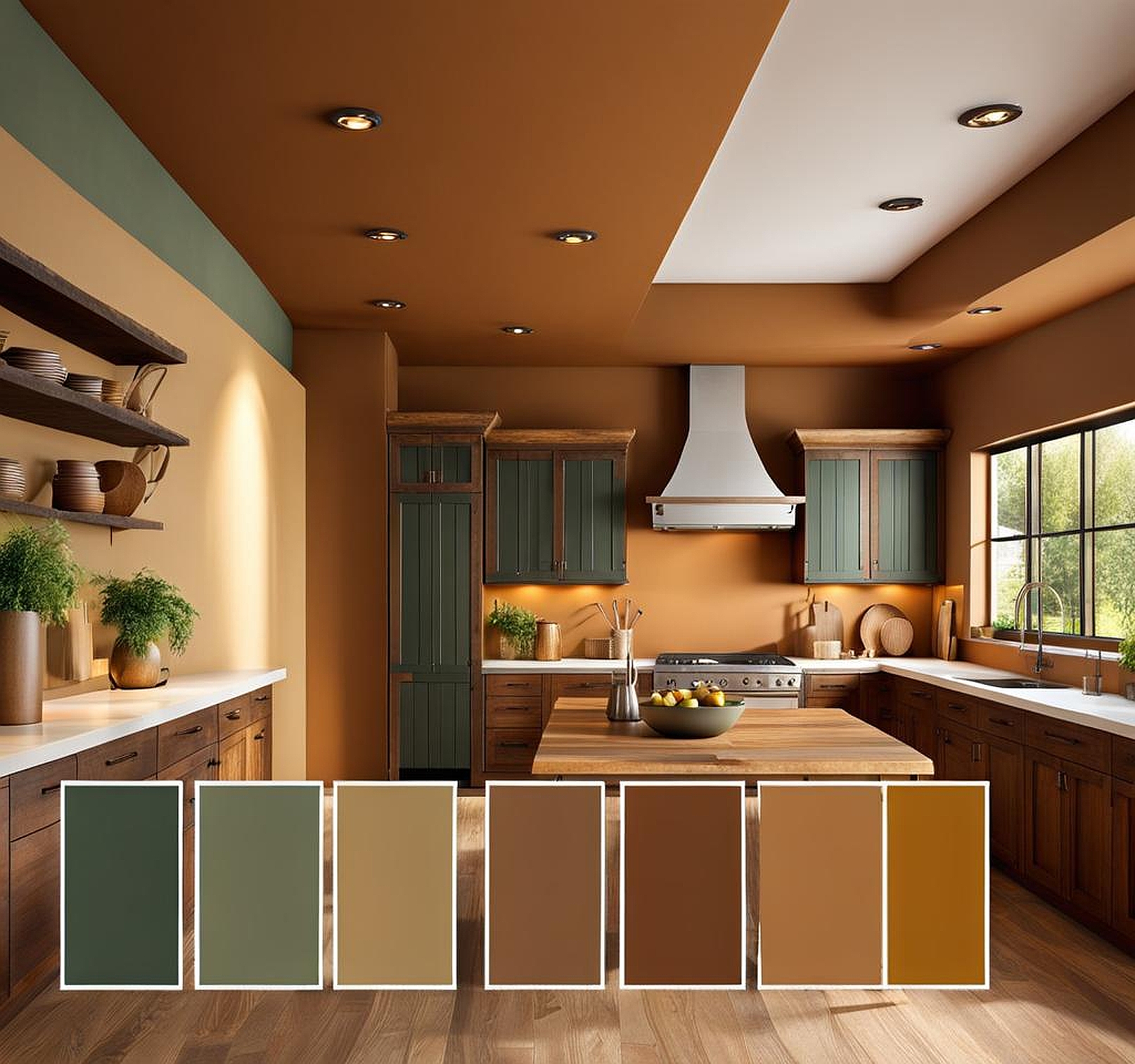 Cozy Rustic Paint Colors for Kitchen Havens