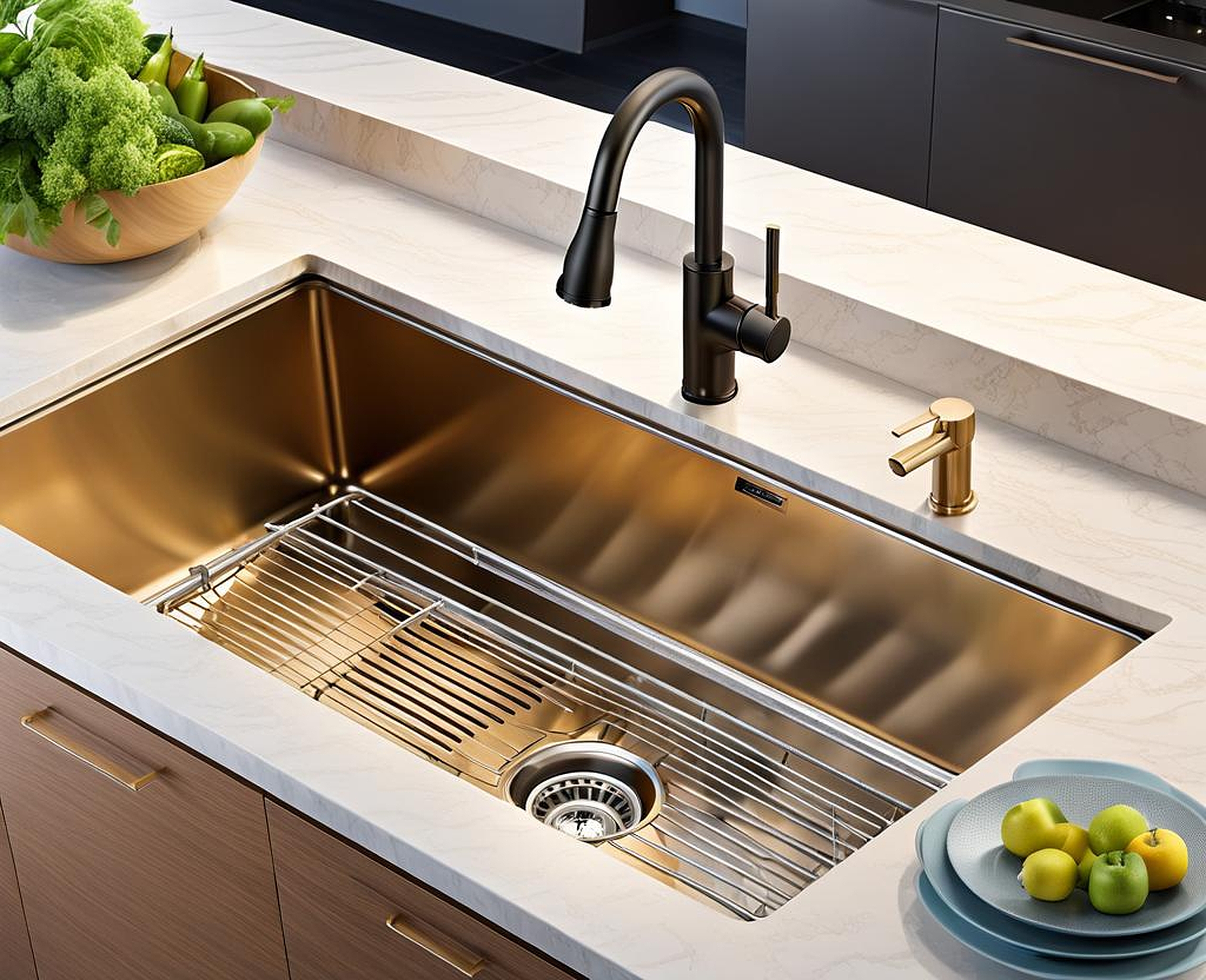 Seamless Sink Drain with Dishwasher Connection Guide