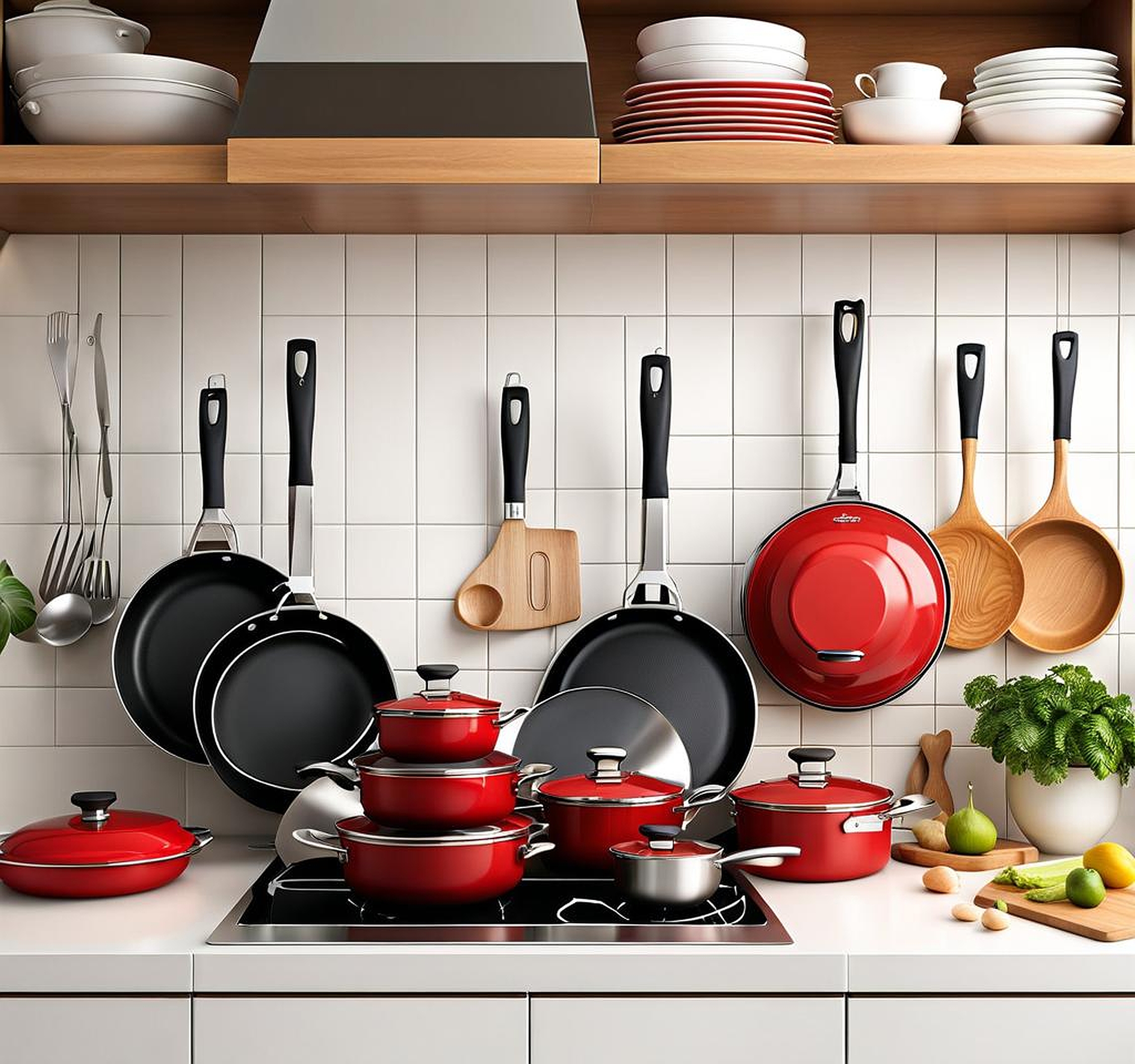 Sophisticated Small Kitchen Pots and Pans Storage Concepts