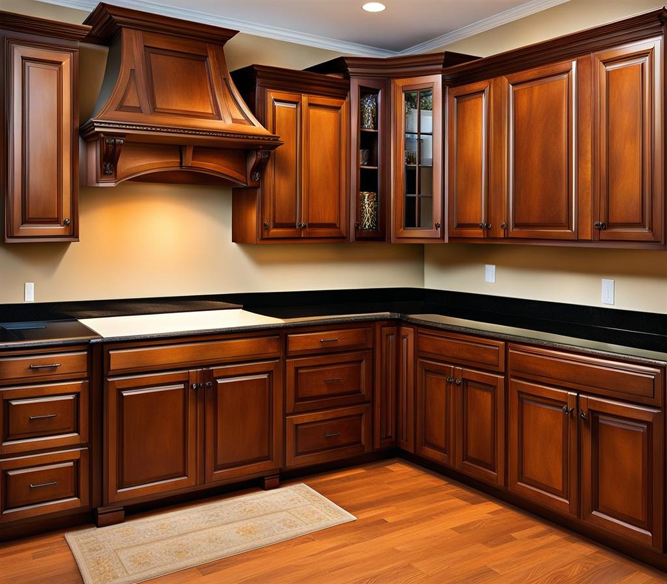 staining cabinets vs painting