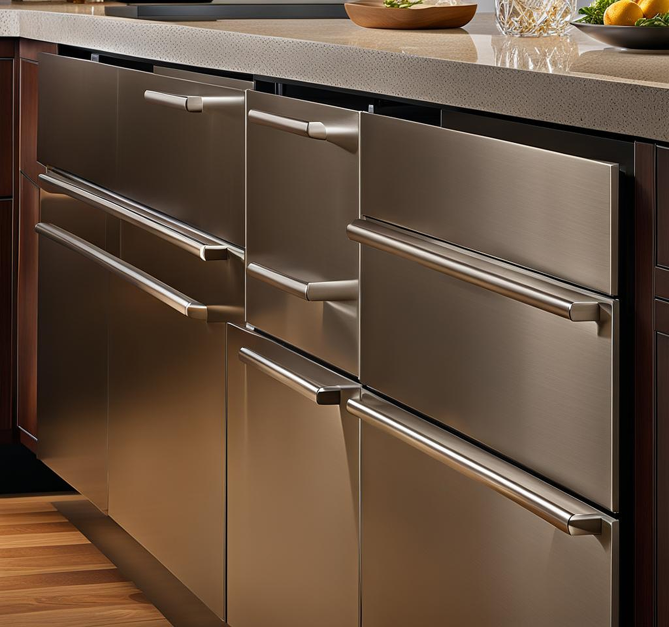 Stainless Steel vs Brushed Nickel Cabinet Hardware Comparison