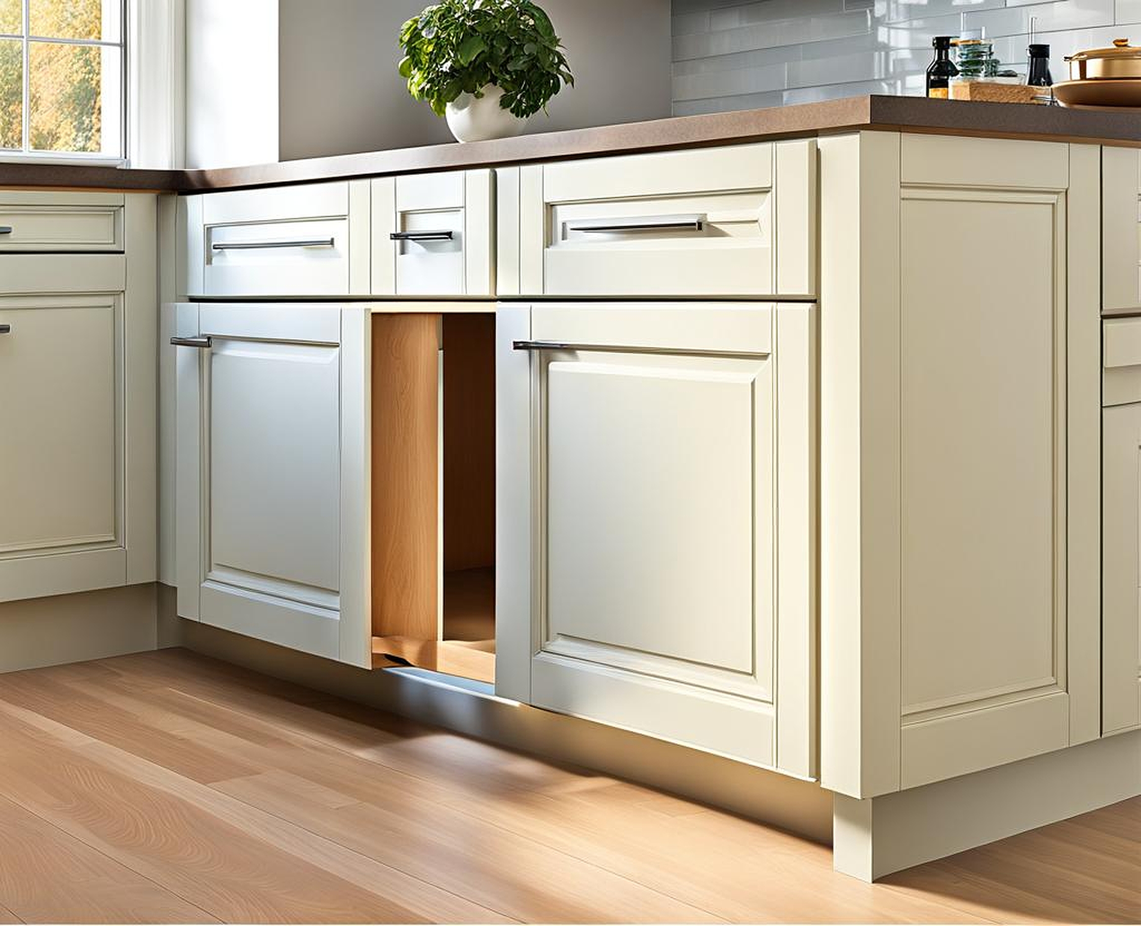 standard base cabinet width