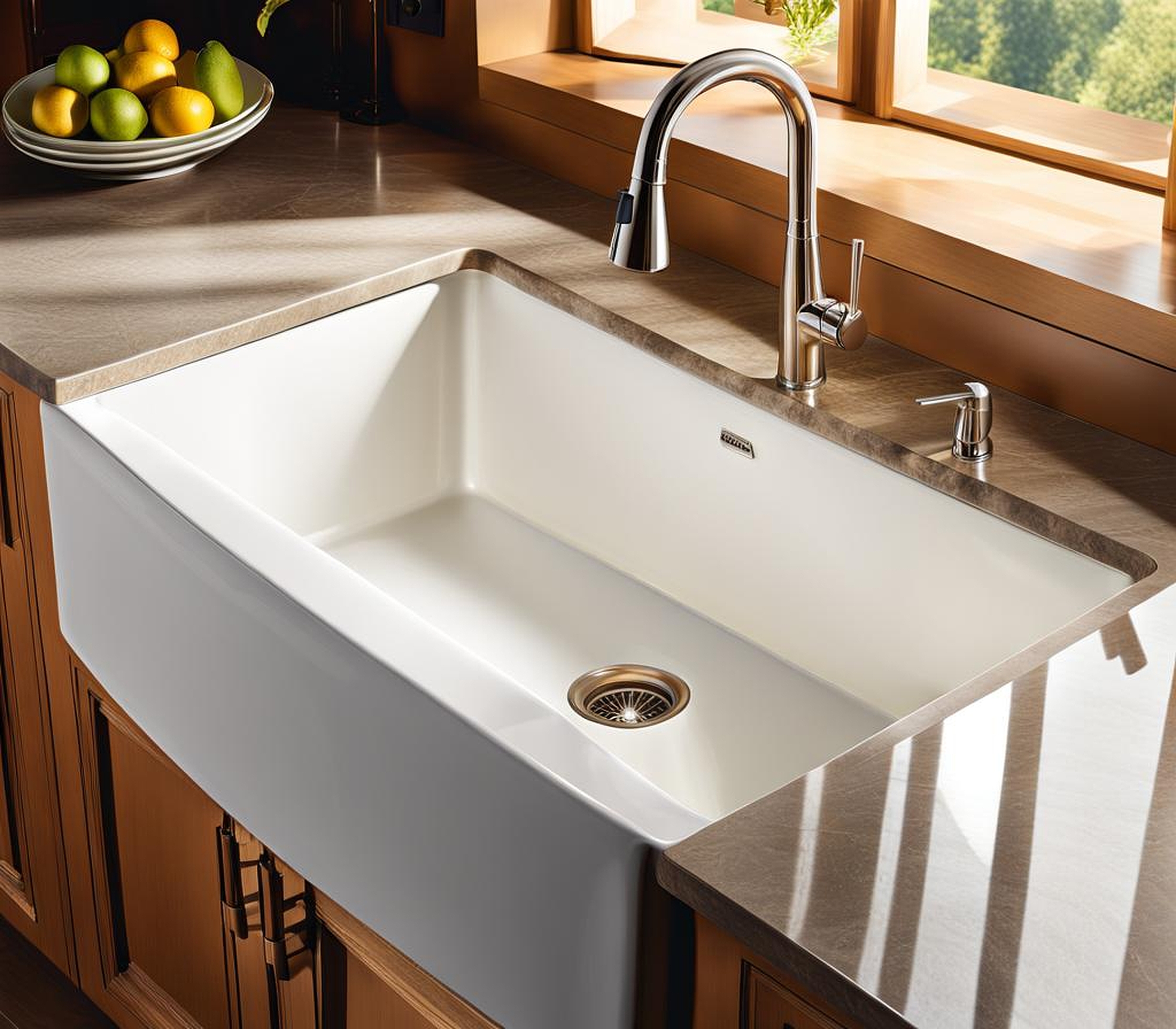 standard farmhouse sink size