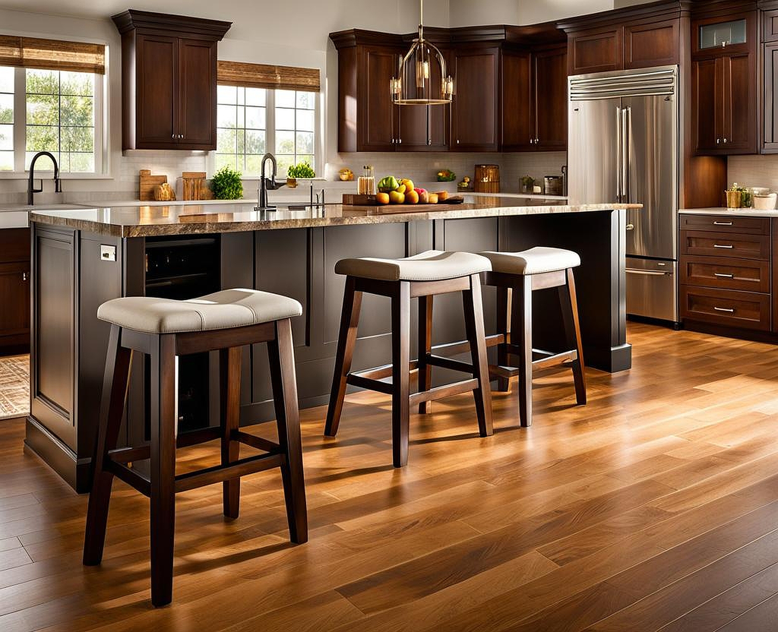 Sophisticated Stools With Backs For Kitchen Island Style