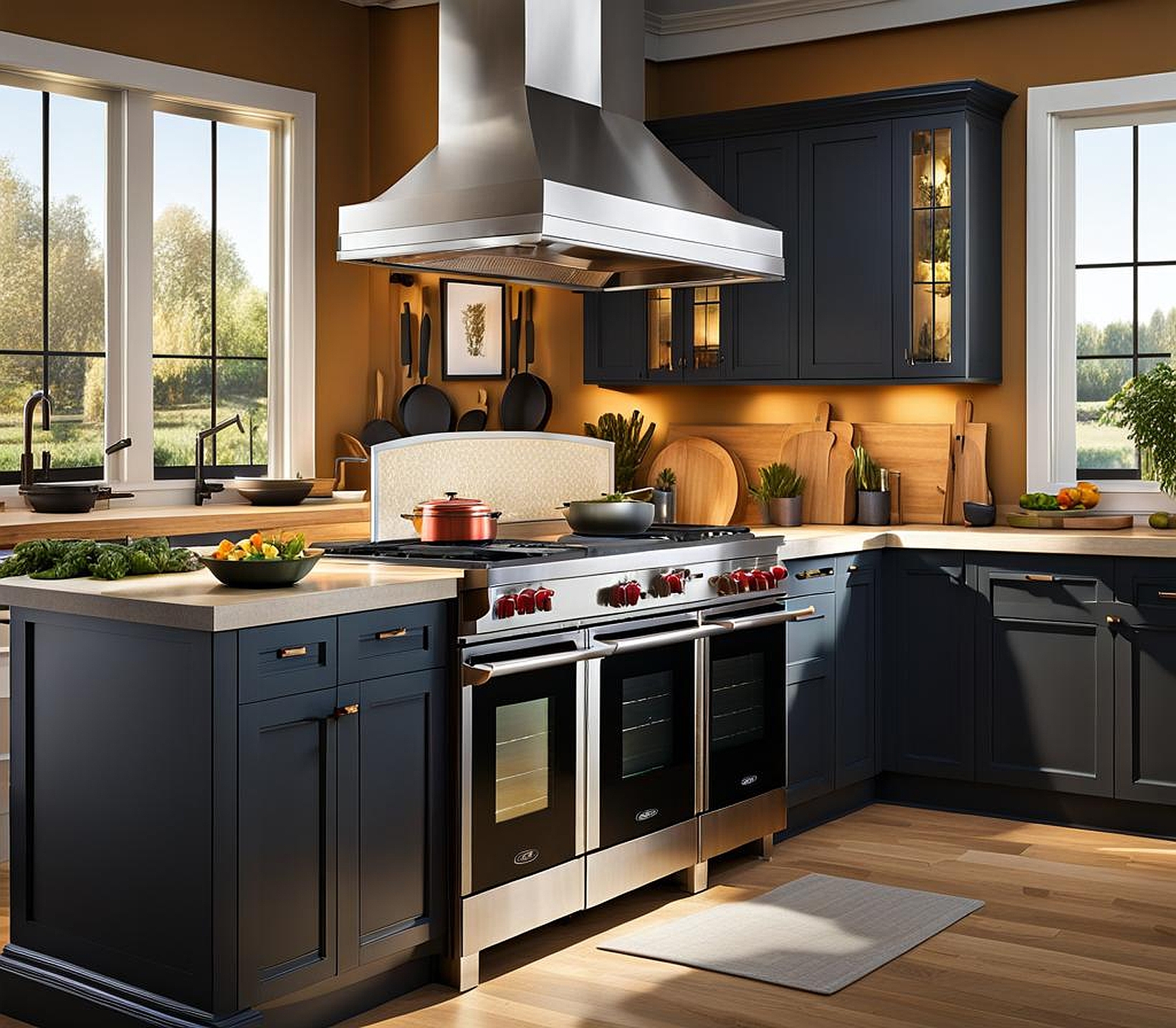 Stoves in Kitchen Islands: Stylish Cooking Hubs