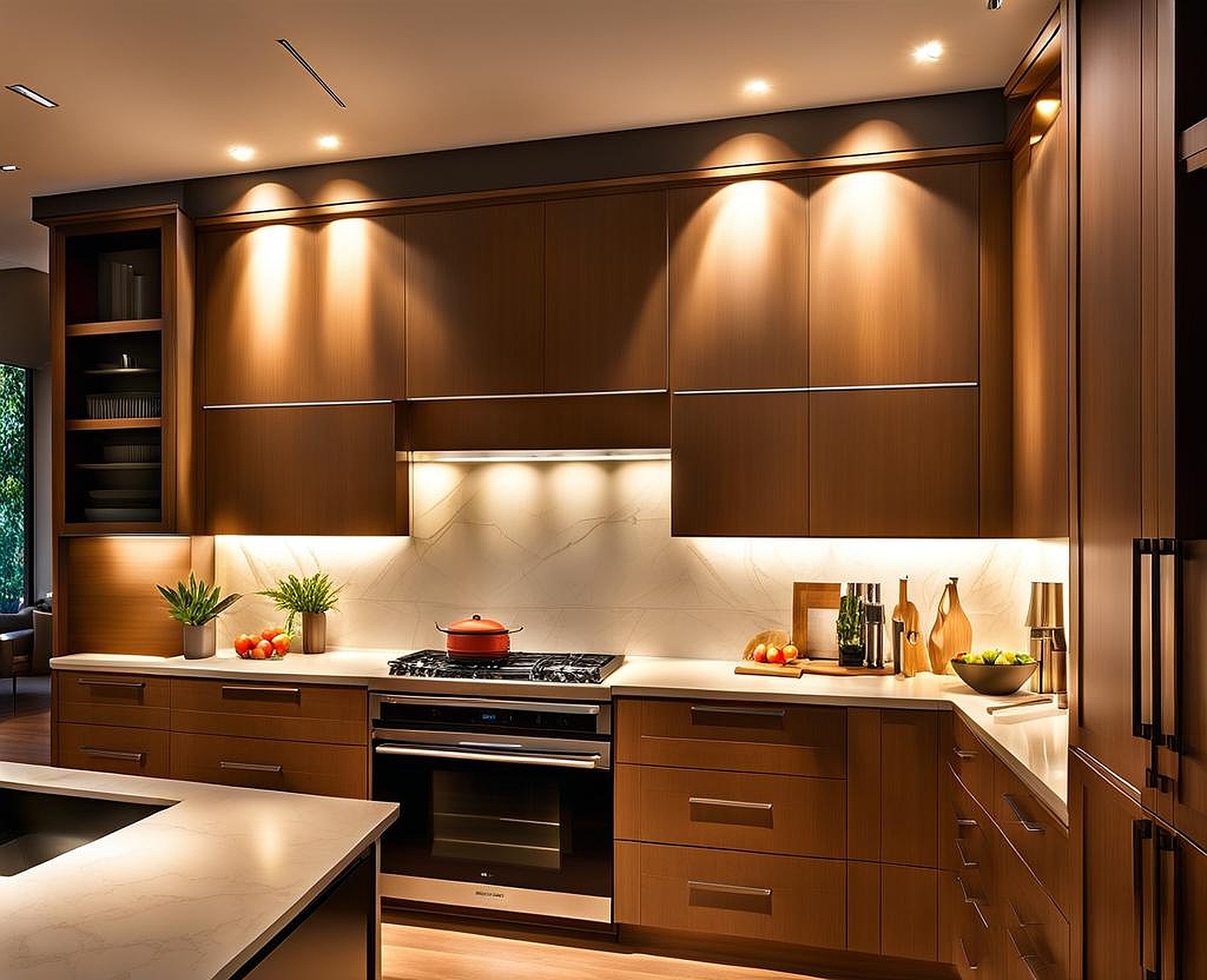 Modern Under Cabinet Lighting for Flawless Kitchen Design