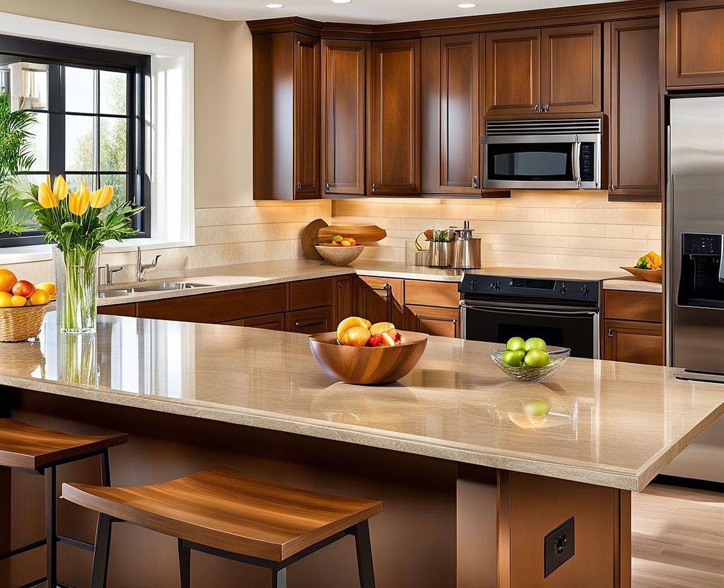 what is standard kitchen counter depth