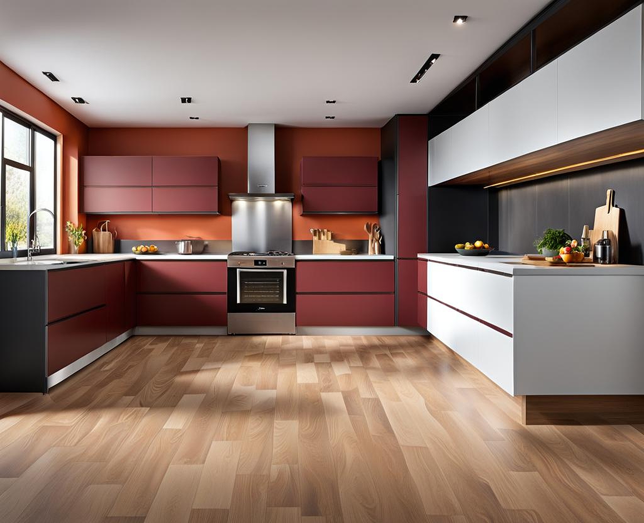 Unifying Kitchen and Living Room with Ideal Flooring Choice