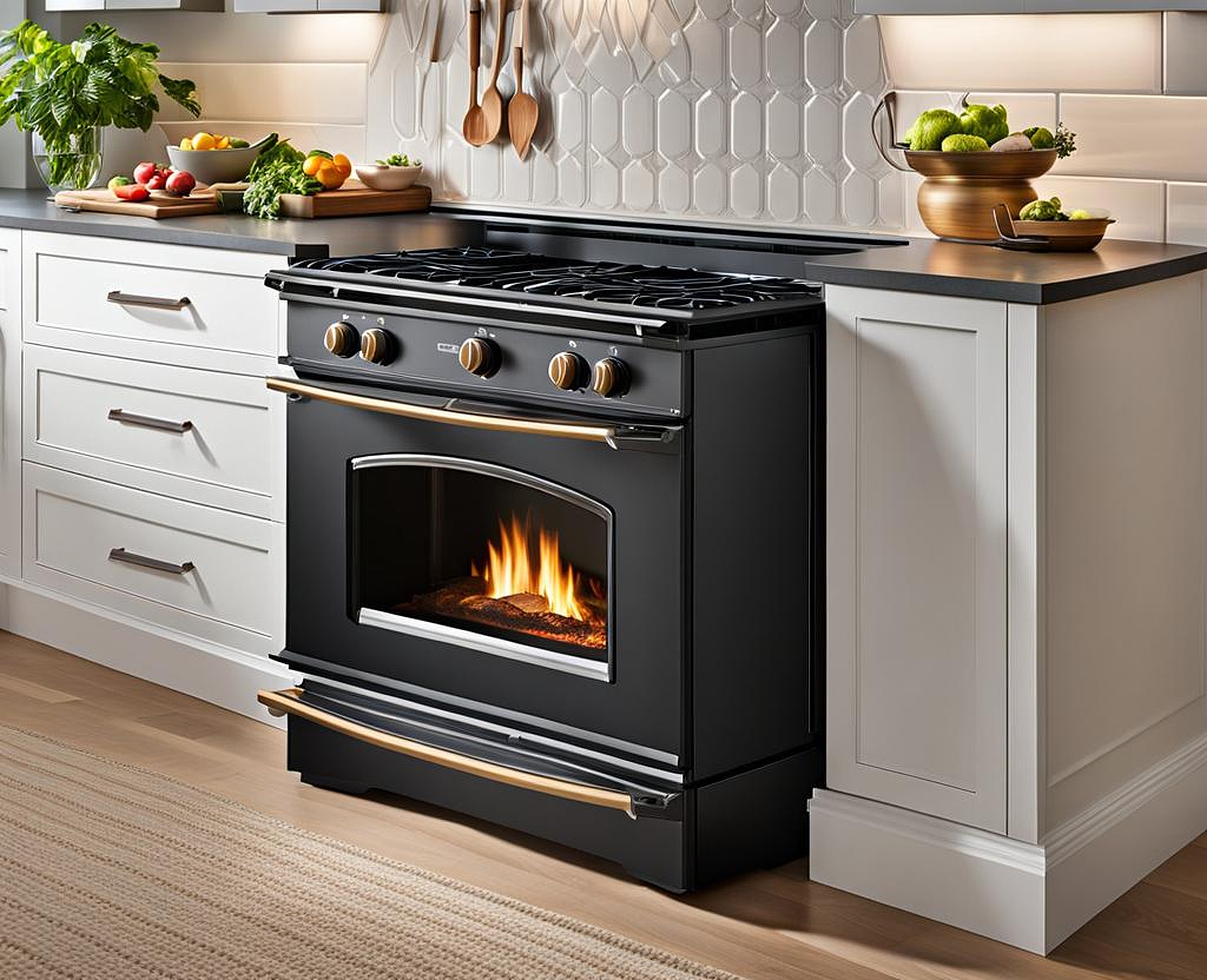 what is the standard size of a stove