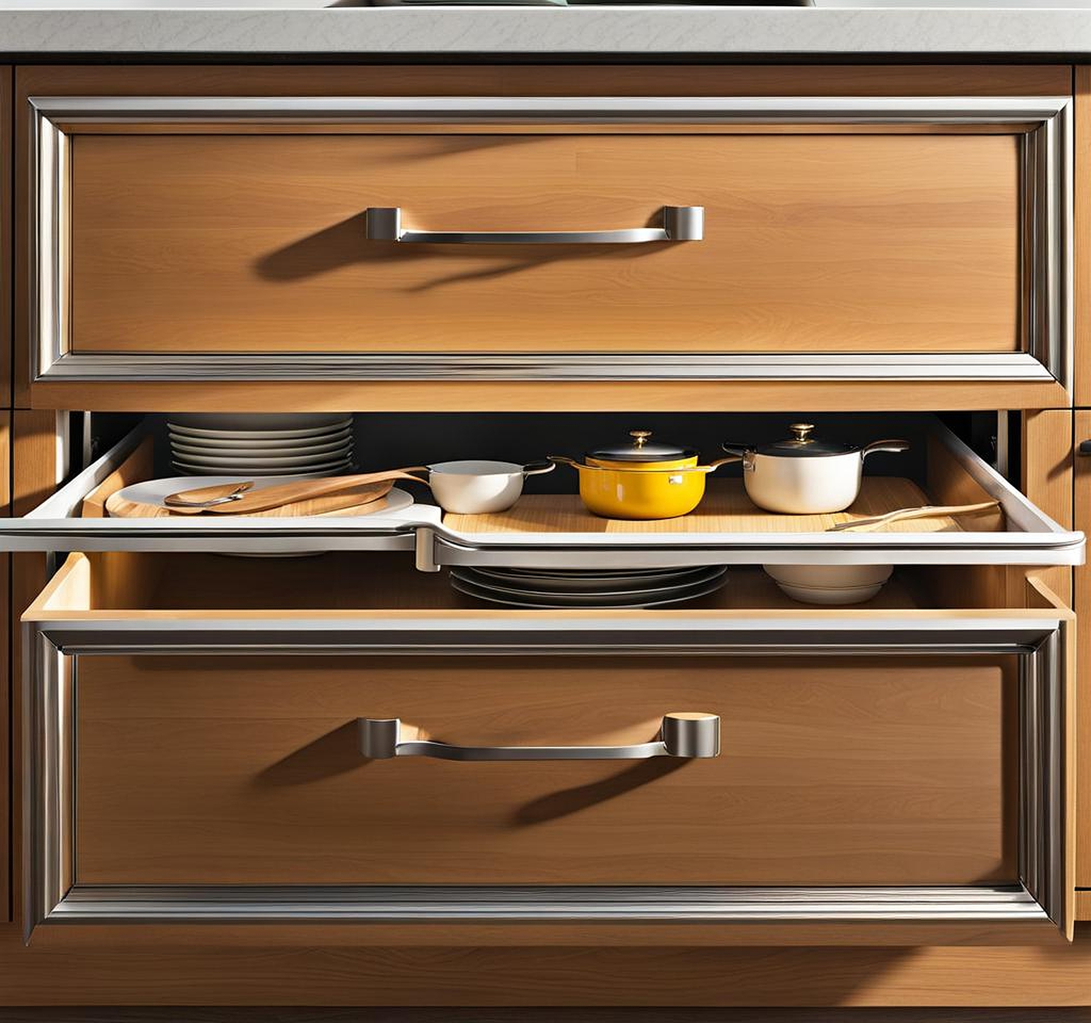 Streamline Your Cooking with Well-Organized Kitchen Drawers