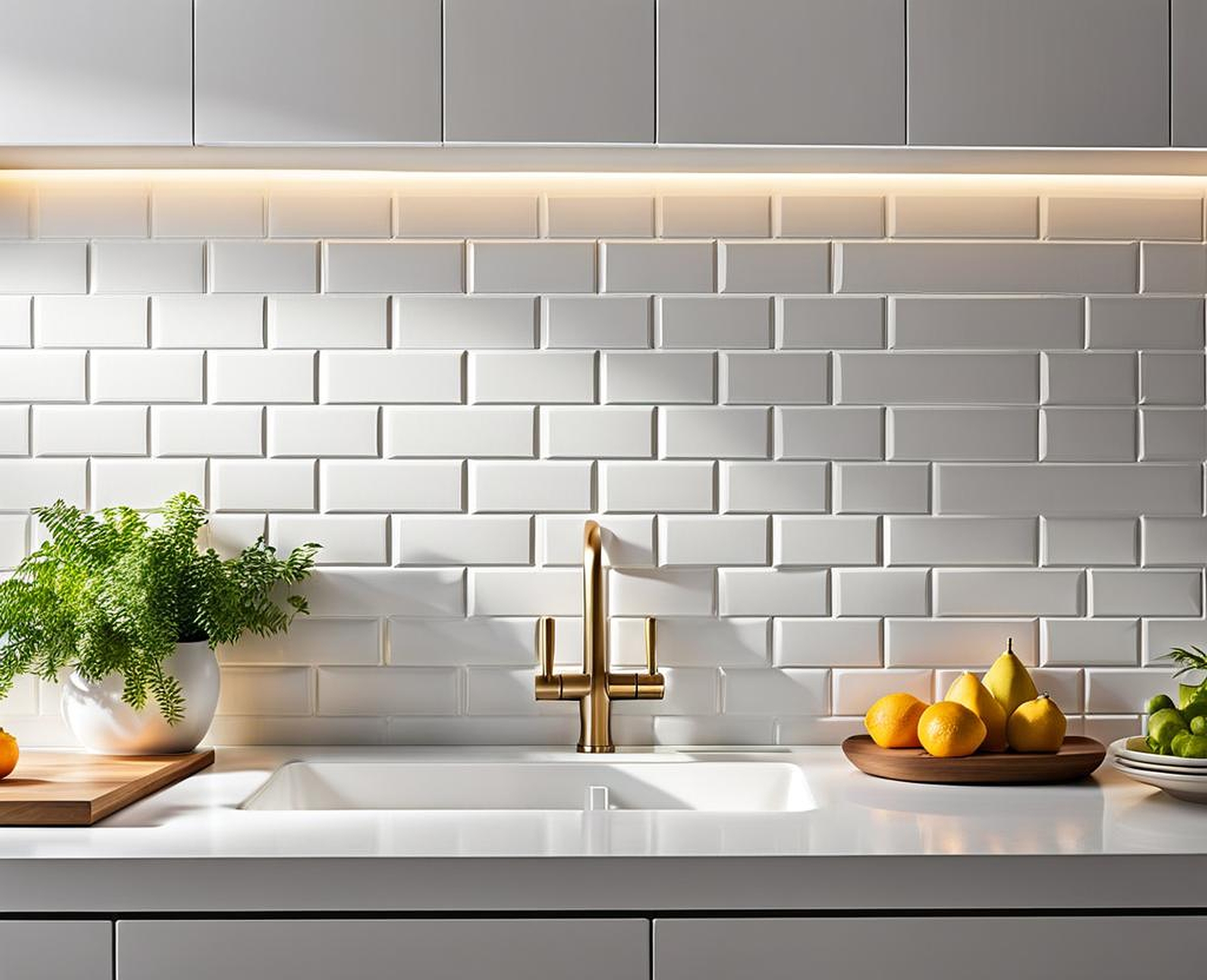 white backsplashes for kitchens