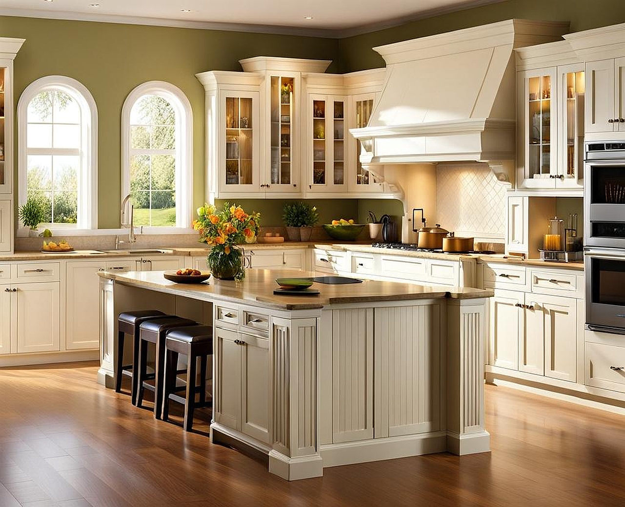 white kitchen cabinet paint ideas