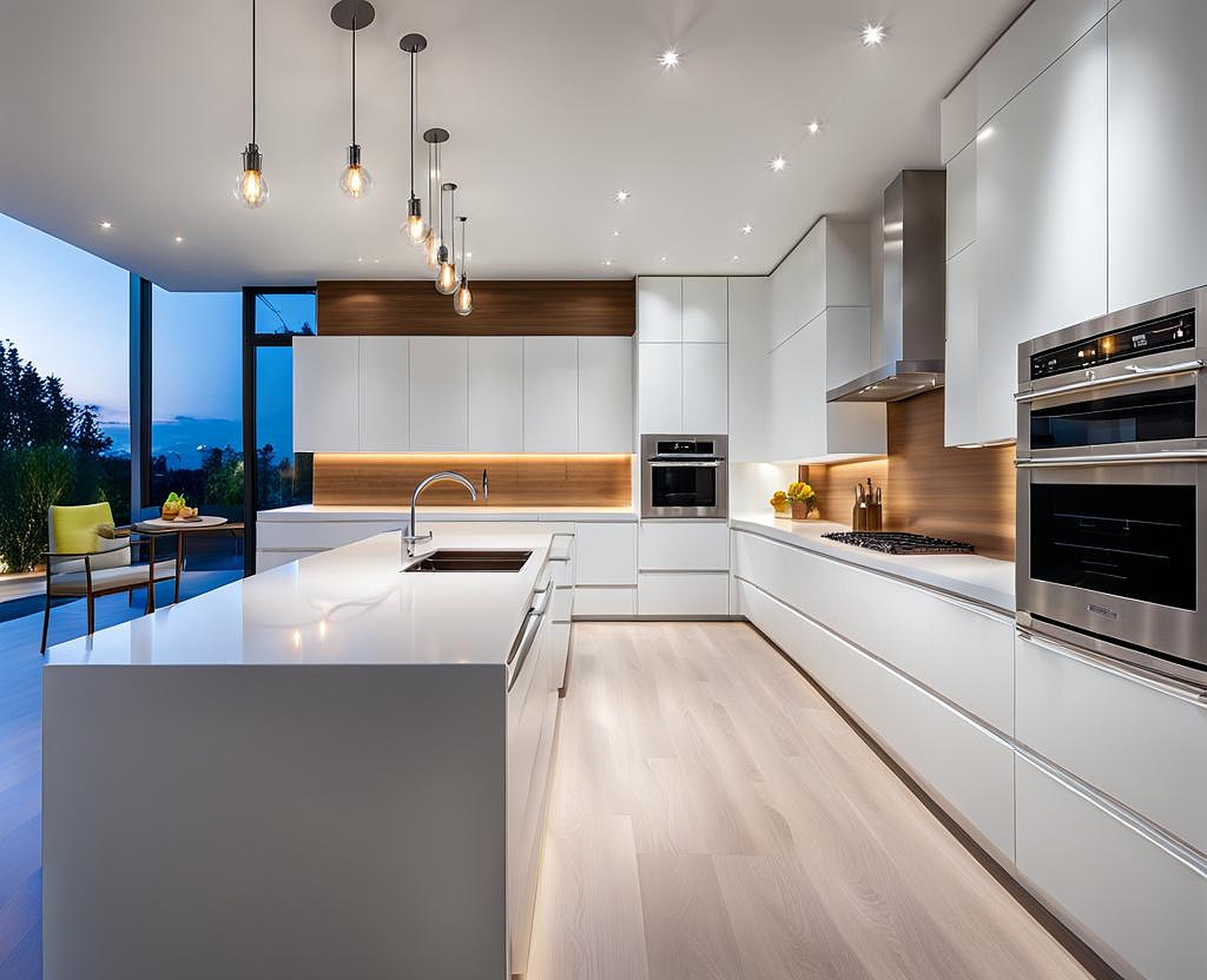 Pristine White Kitchen Cabinets, Endless Design Possibilities