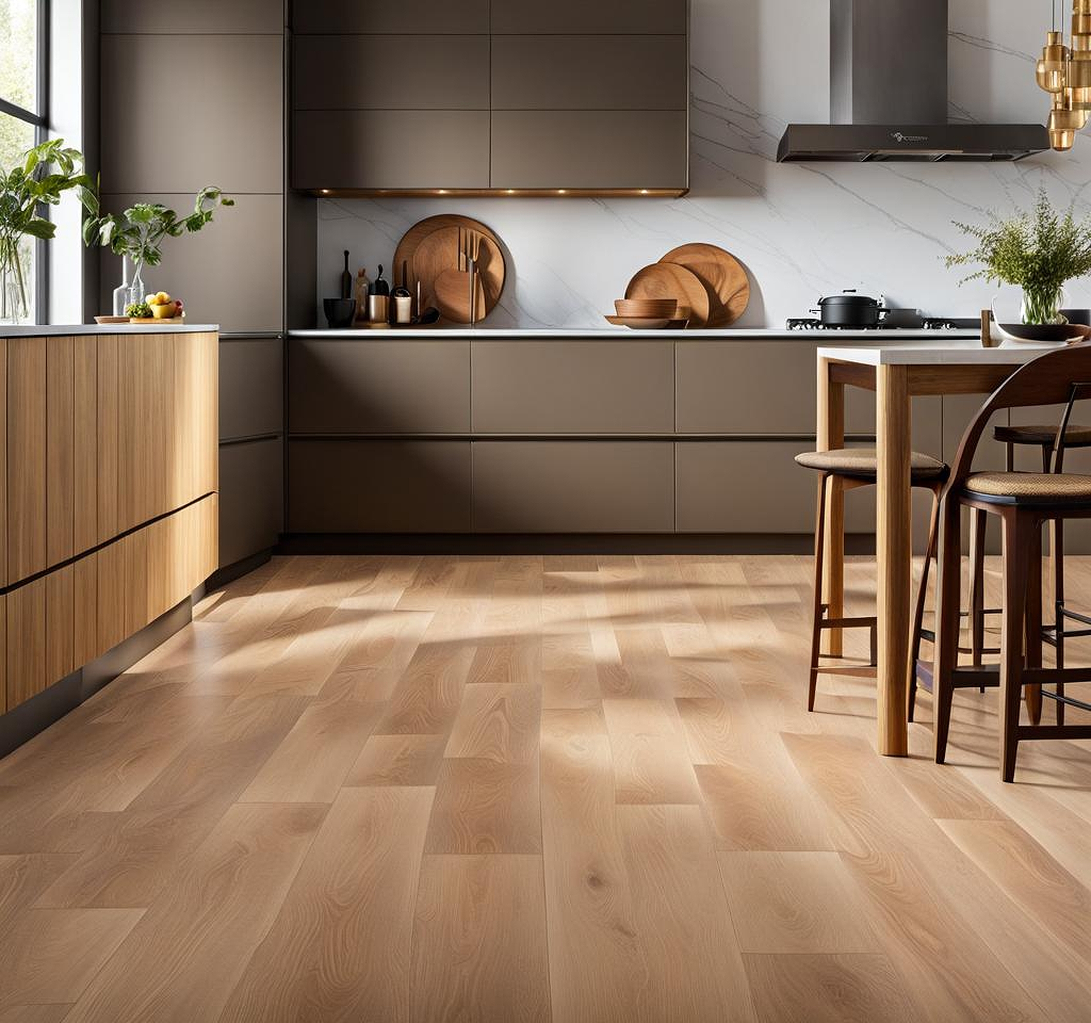 Wood Flooring Kitchen Sophistication