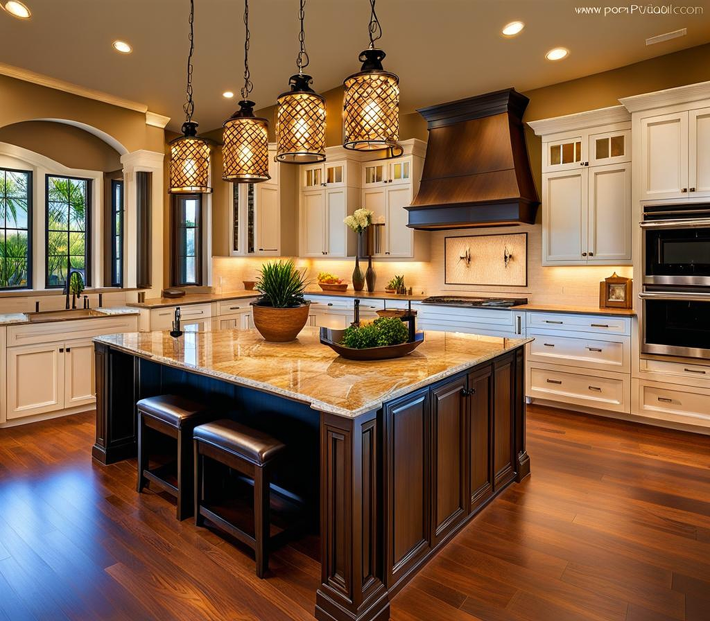 How to Securely Hang Pendant Lights Above Kitchen Islands