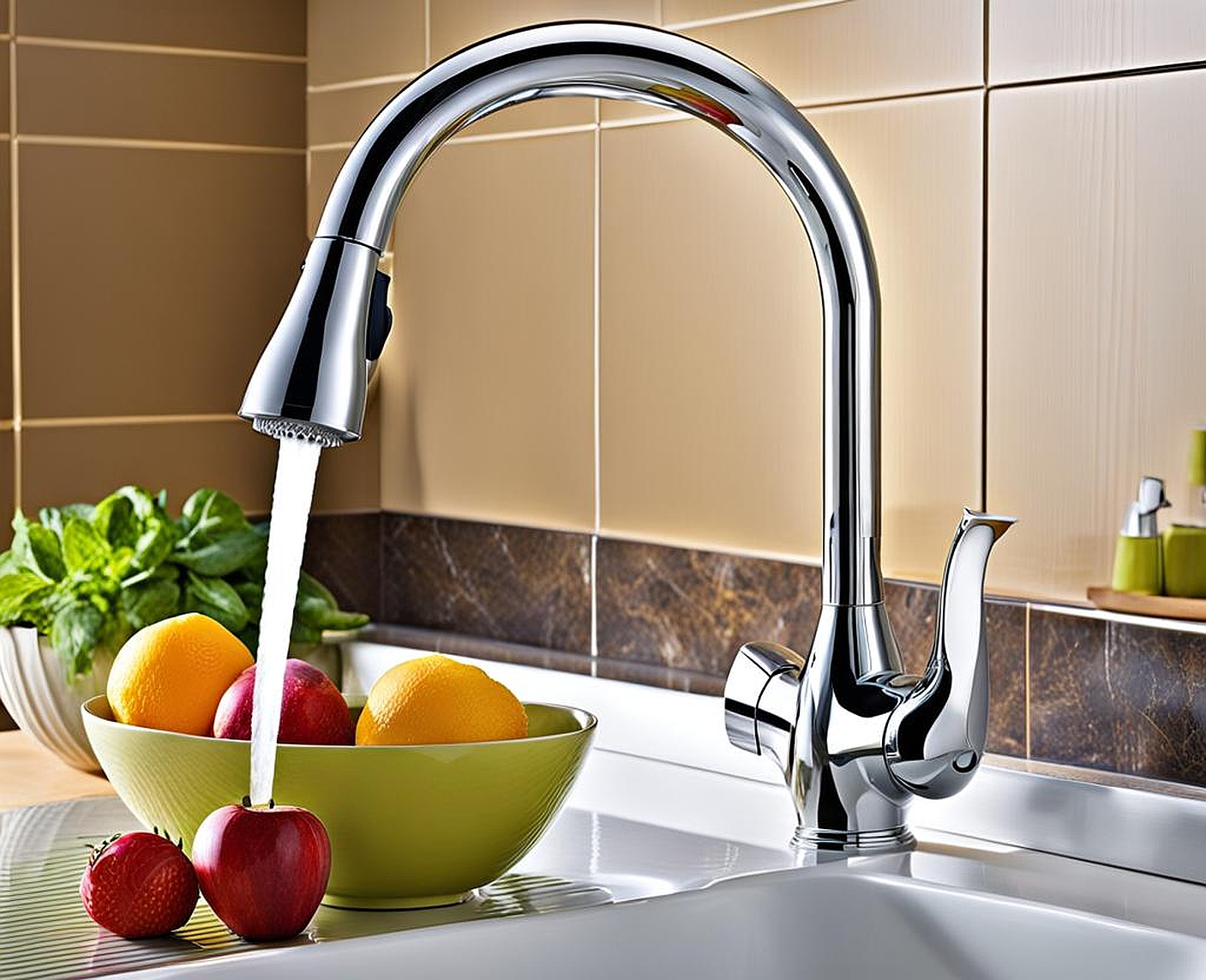 how to tighten kitchen faucet