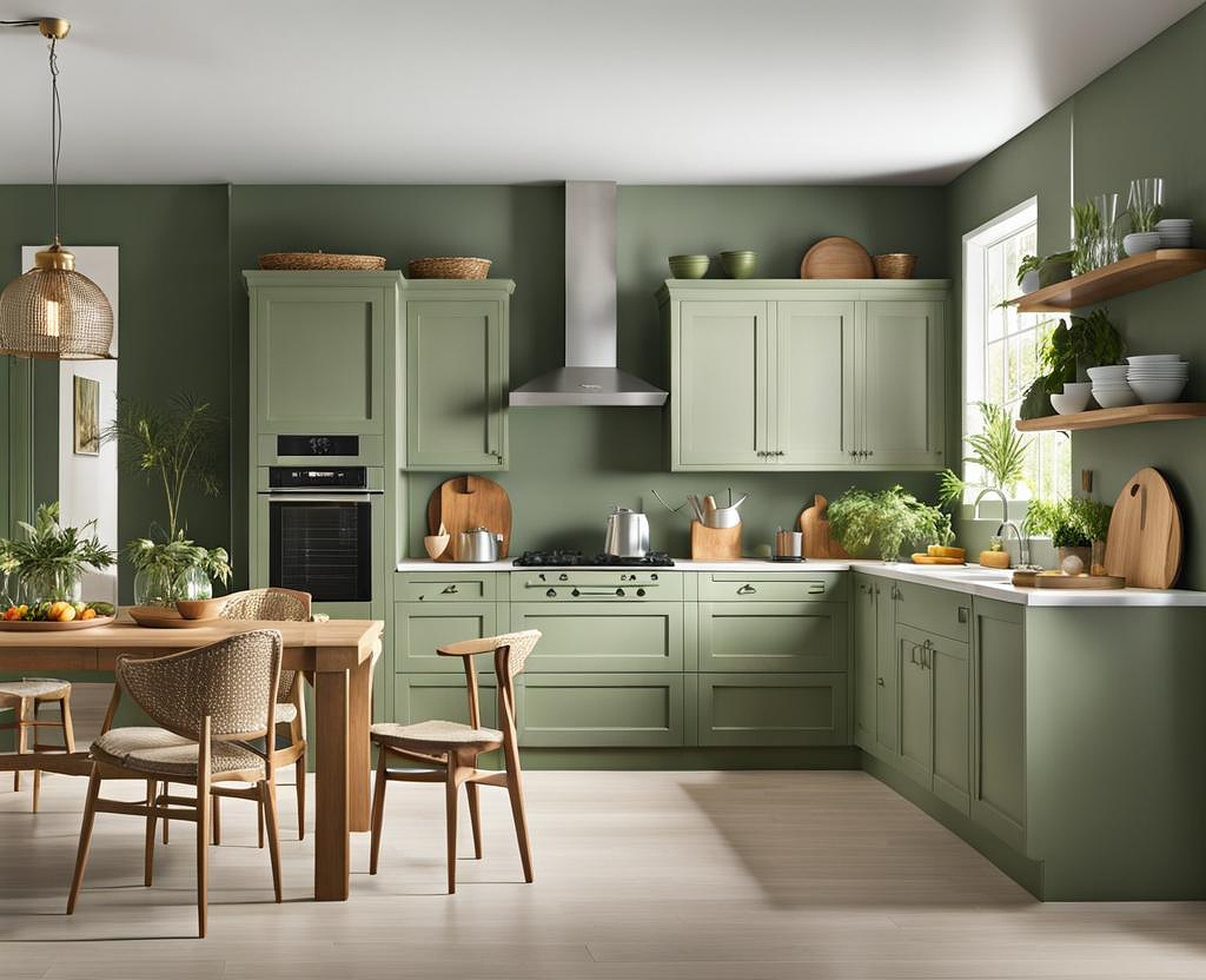 sage green kitchen paint color ideas