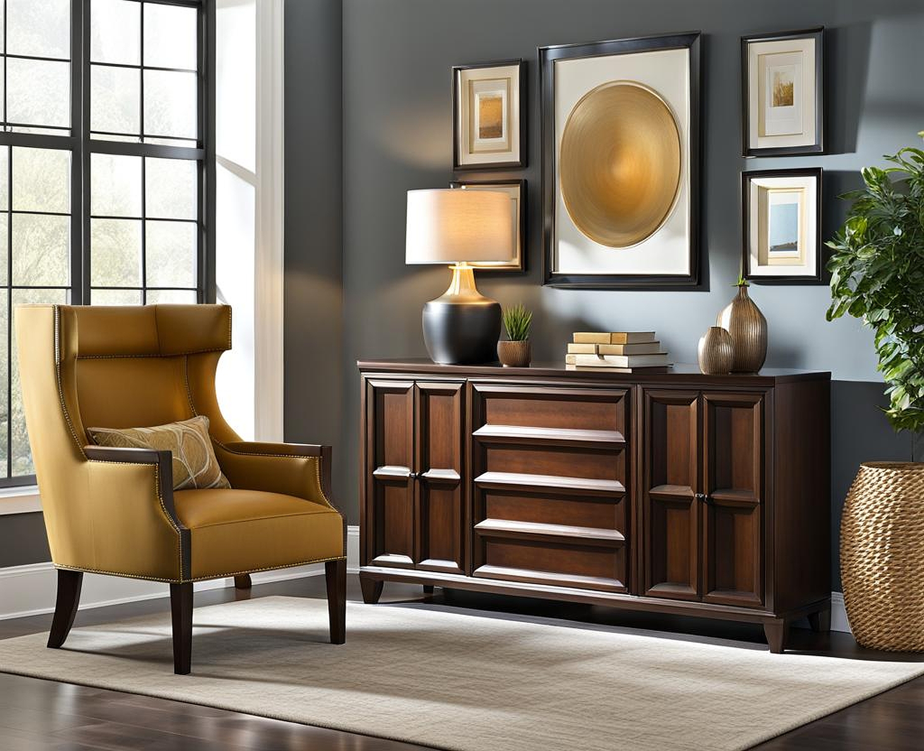 Sculpting Spaces with 36″ Wide Accent Cabinets