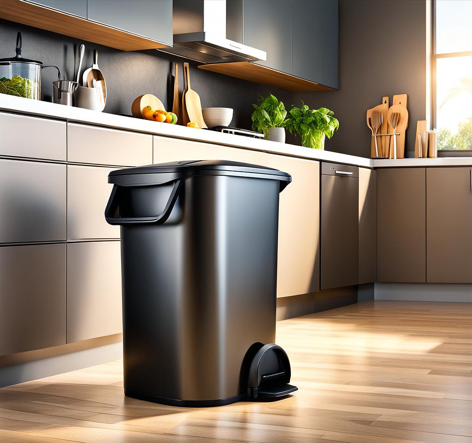 Tailoring Trash Can Size to Your Kitchen Needs