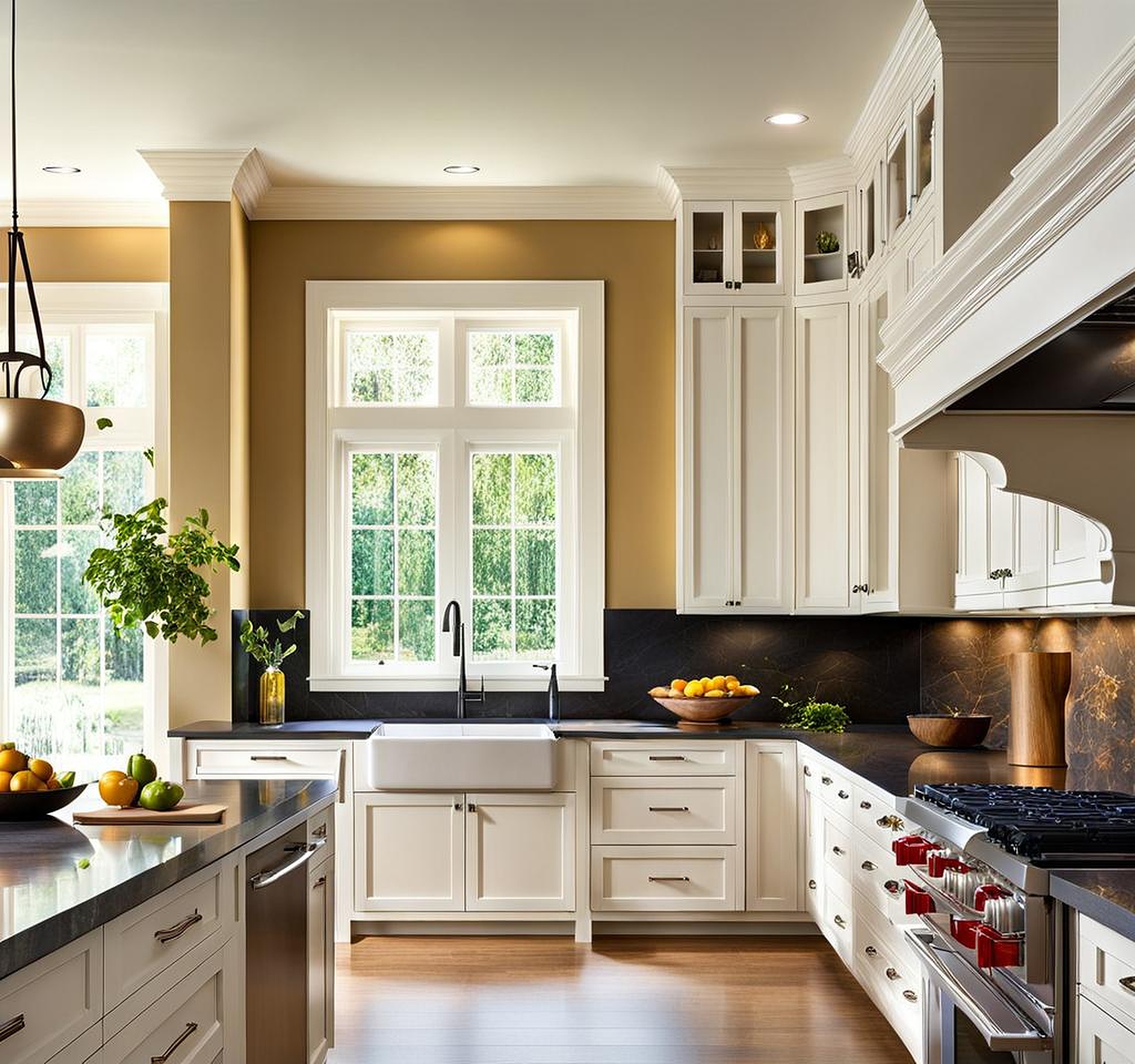 Stunning Countertop Choices for White Kitchen Cabinets