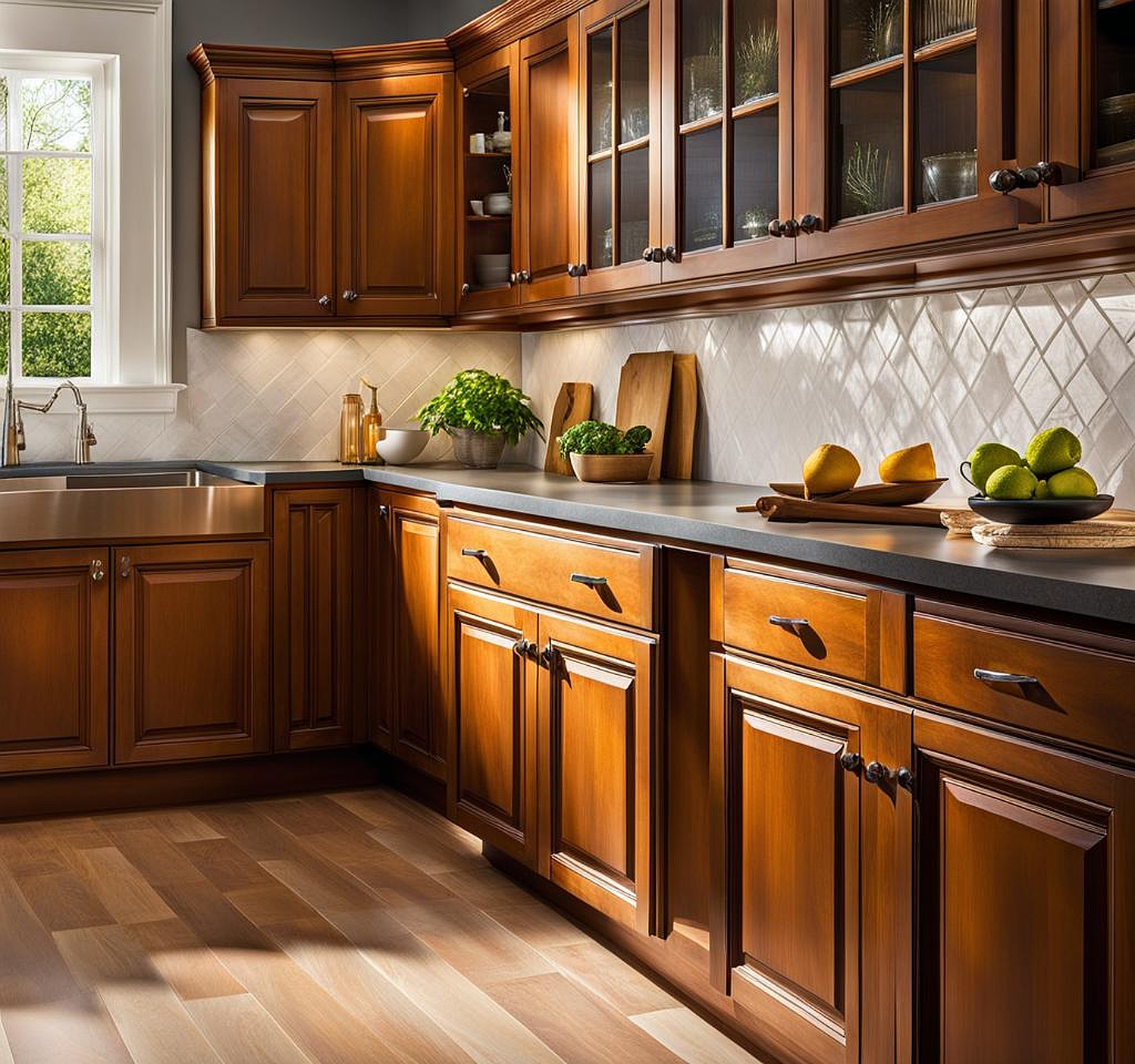 best sheen for kitchen cabinets