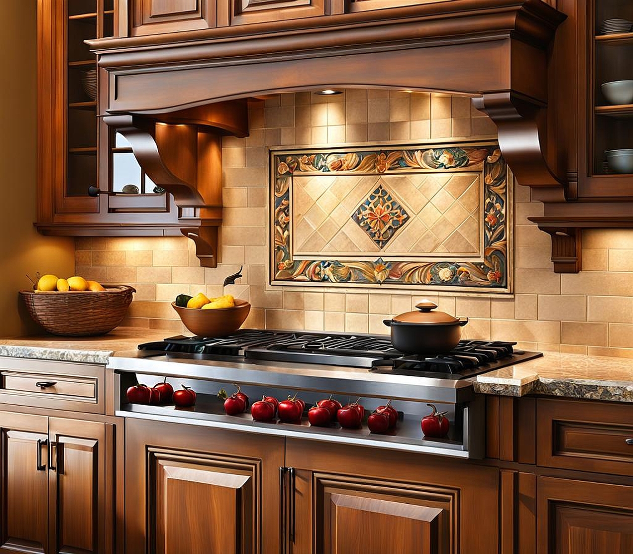 Country Style Kitchen Backsplash Inspiration