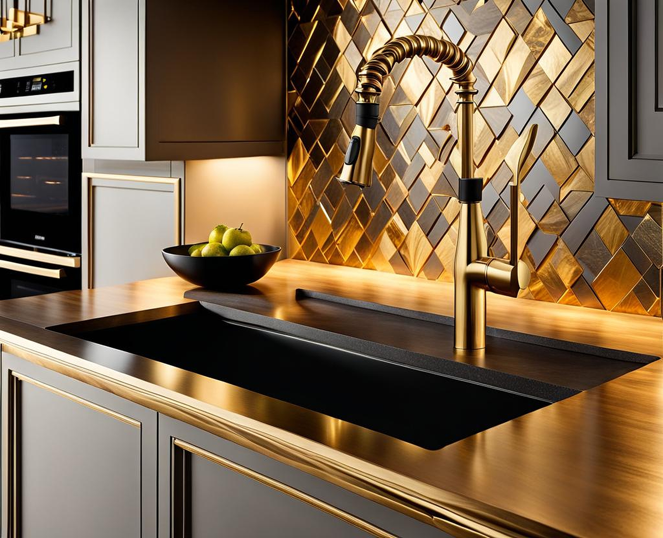 Stunning Gold or Black Kitchen Hardware Designs