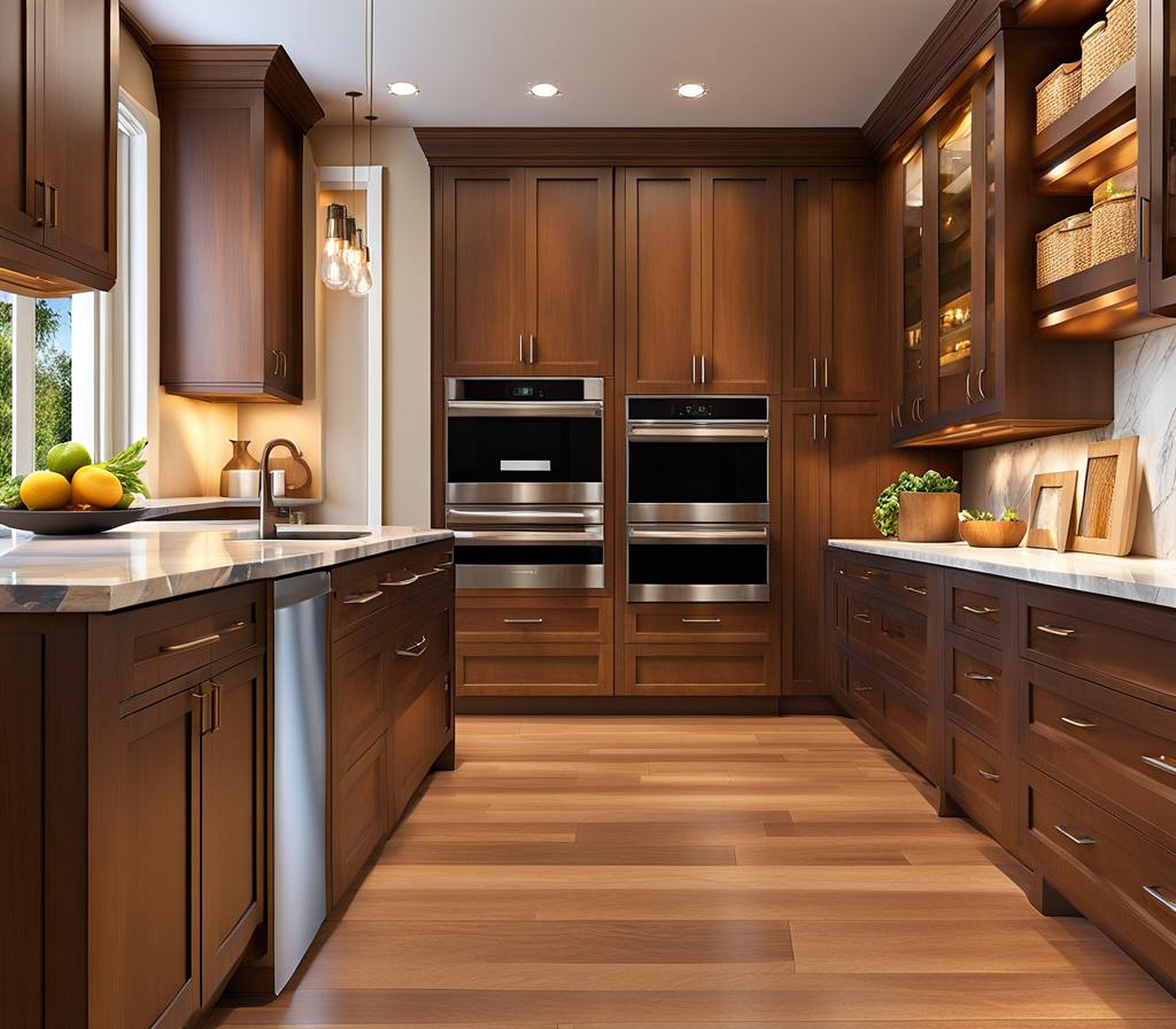 Elegant Kitchen Walk-In Pantry Designs for Neat Storage