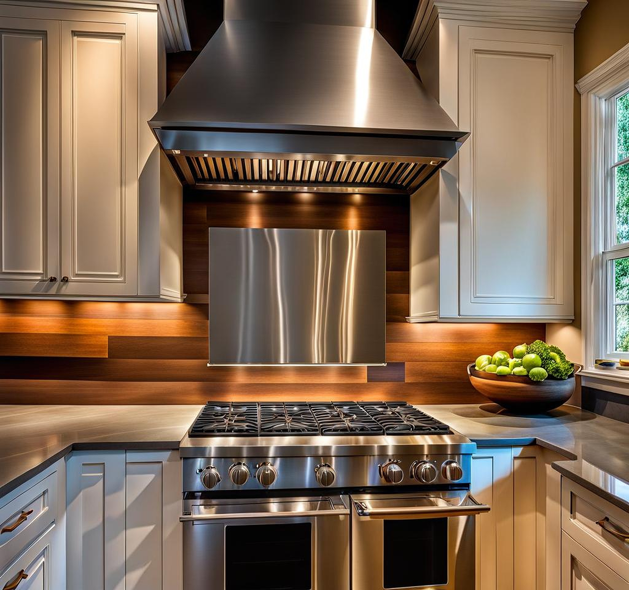 kitchen stove vent ideas