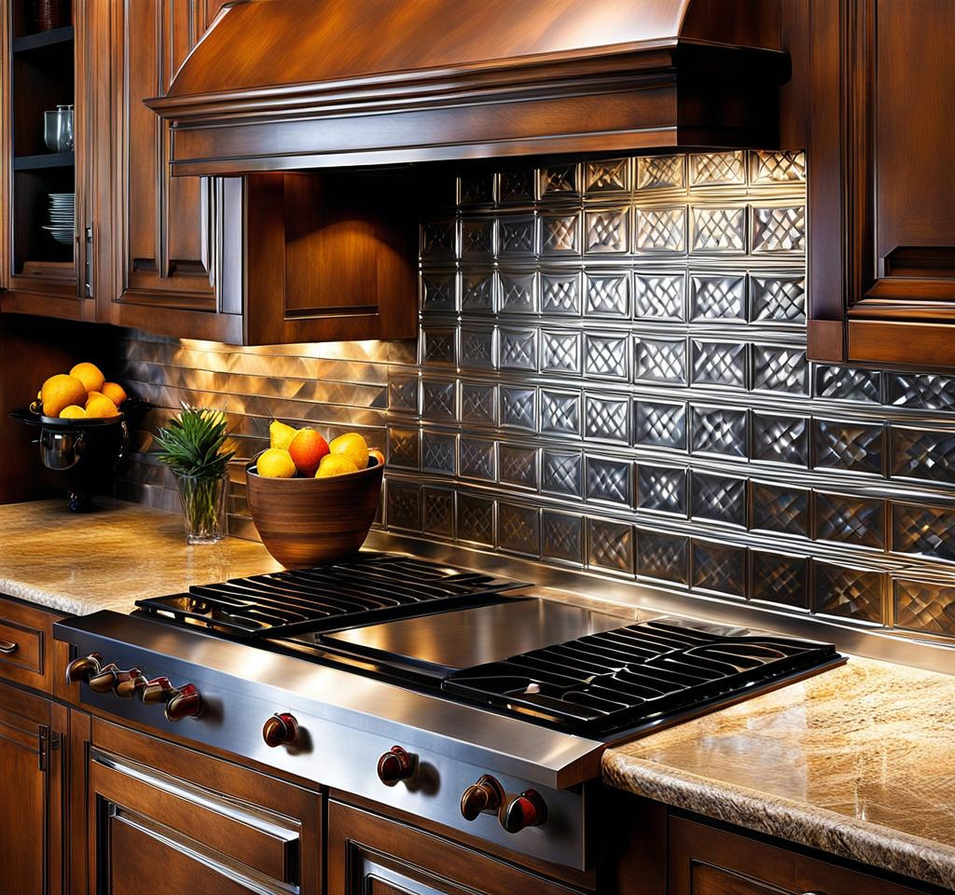 Affordable Tin Backsplash Concepts for a Stunning Kitchen Transformation