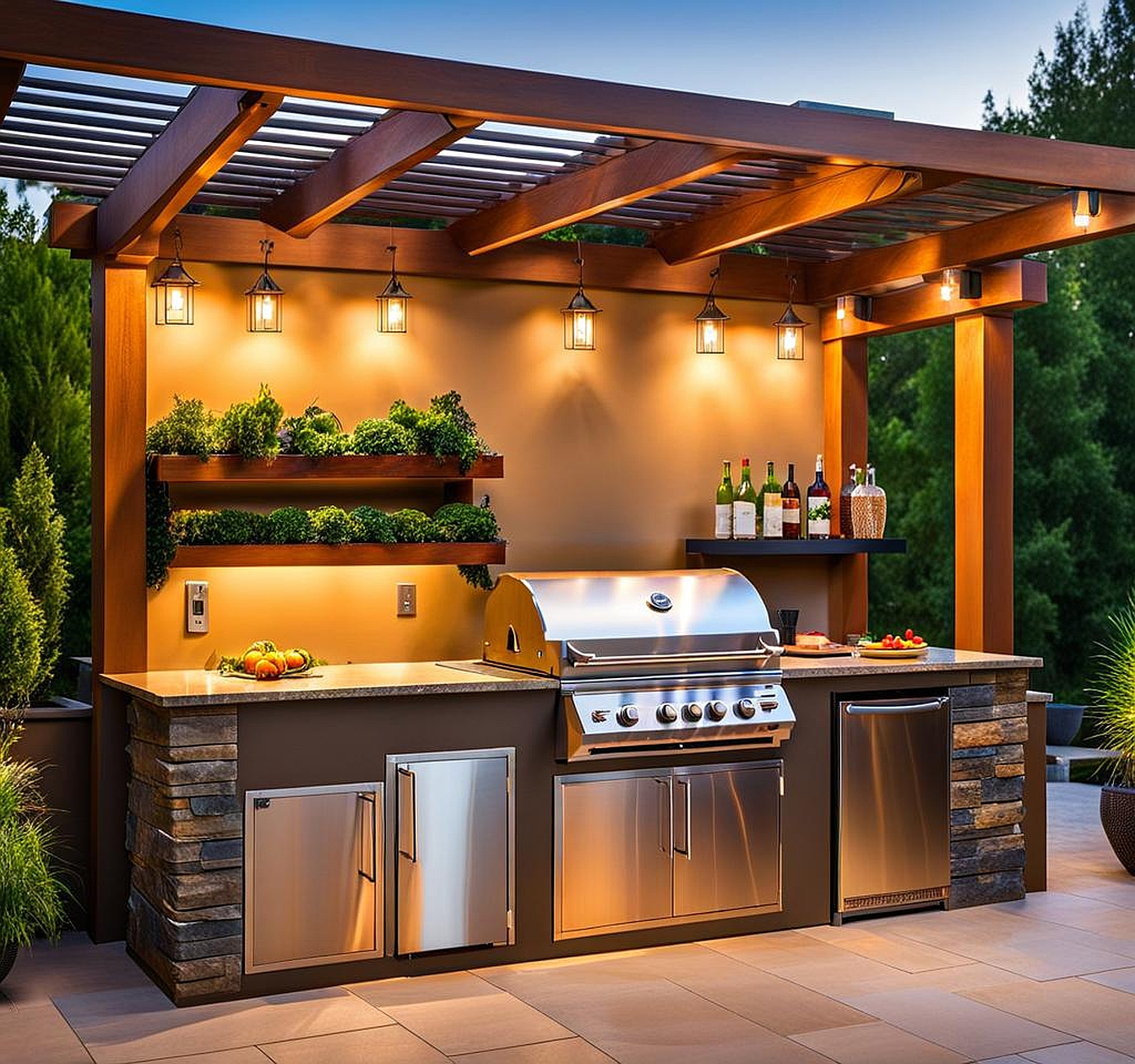 Brilliant Outdoor Grill Kitchen Concepts For Culinary Enthusiasts