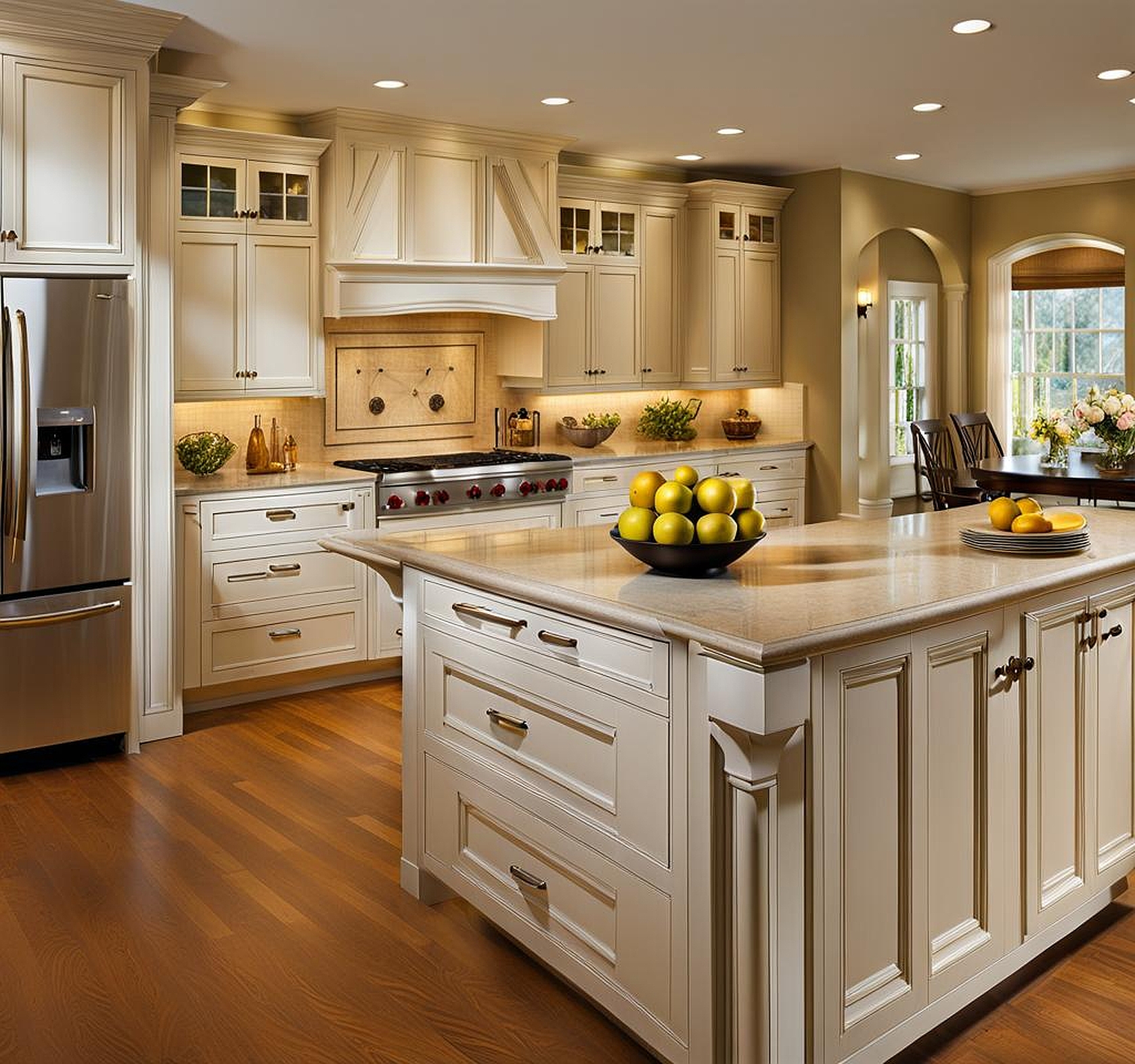 placement of knobs on kitchen cabinets