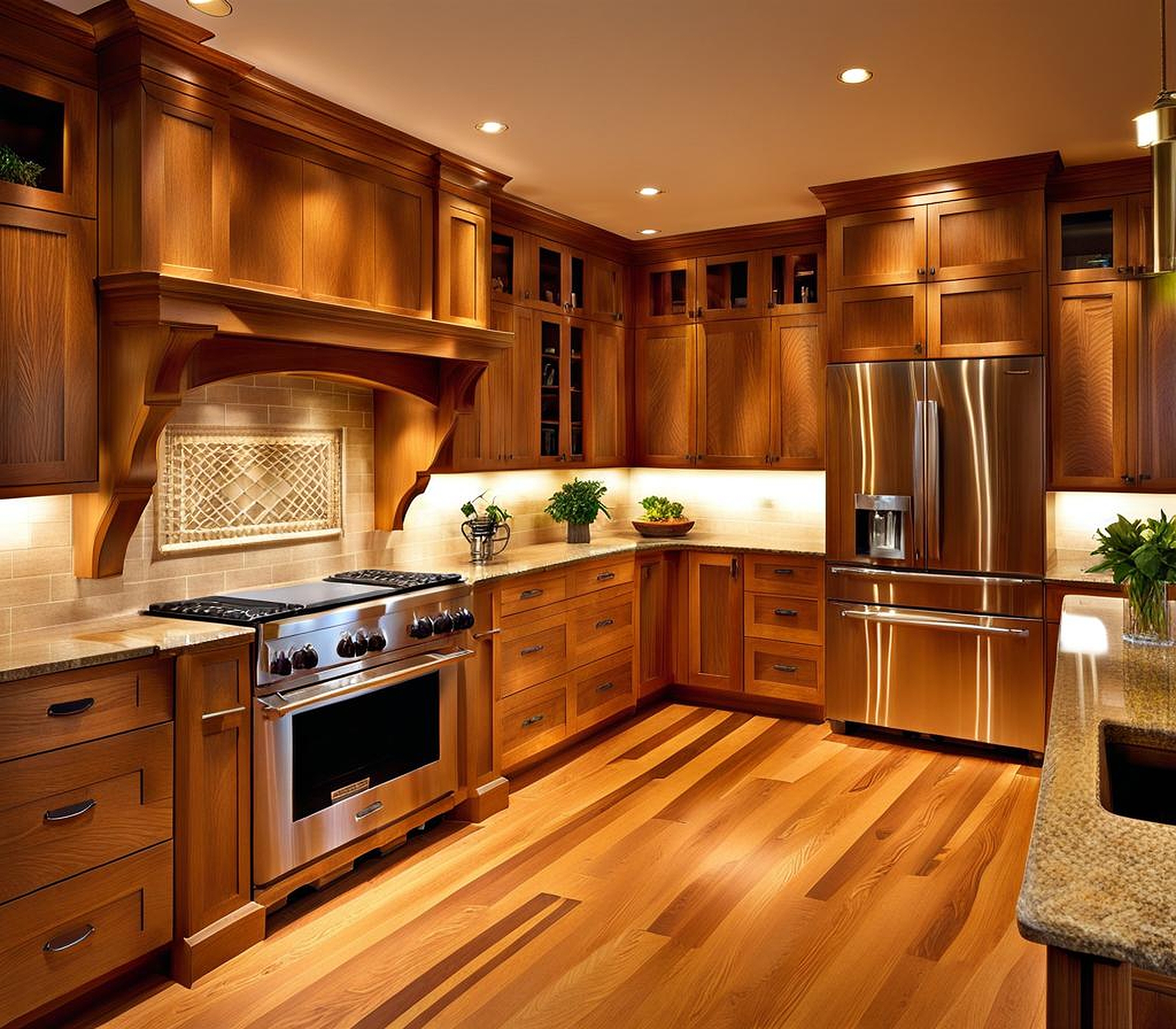 quarter sawn white oak kitchen cabinets