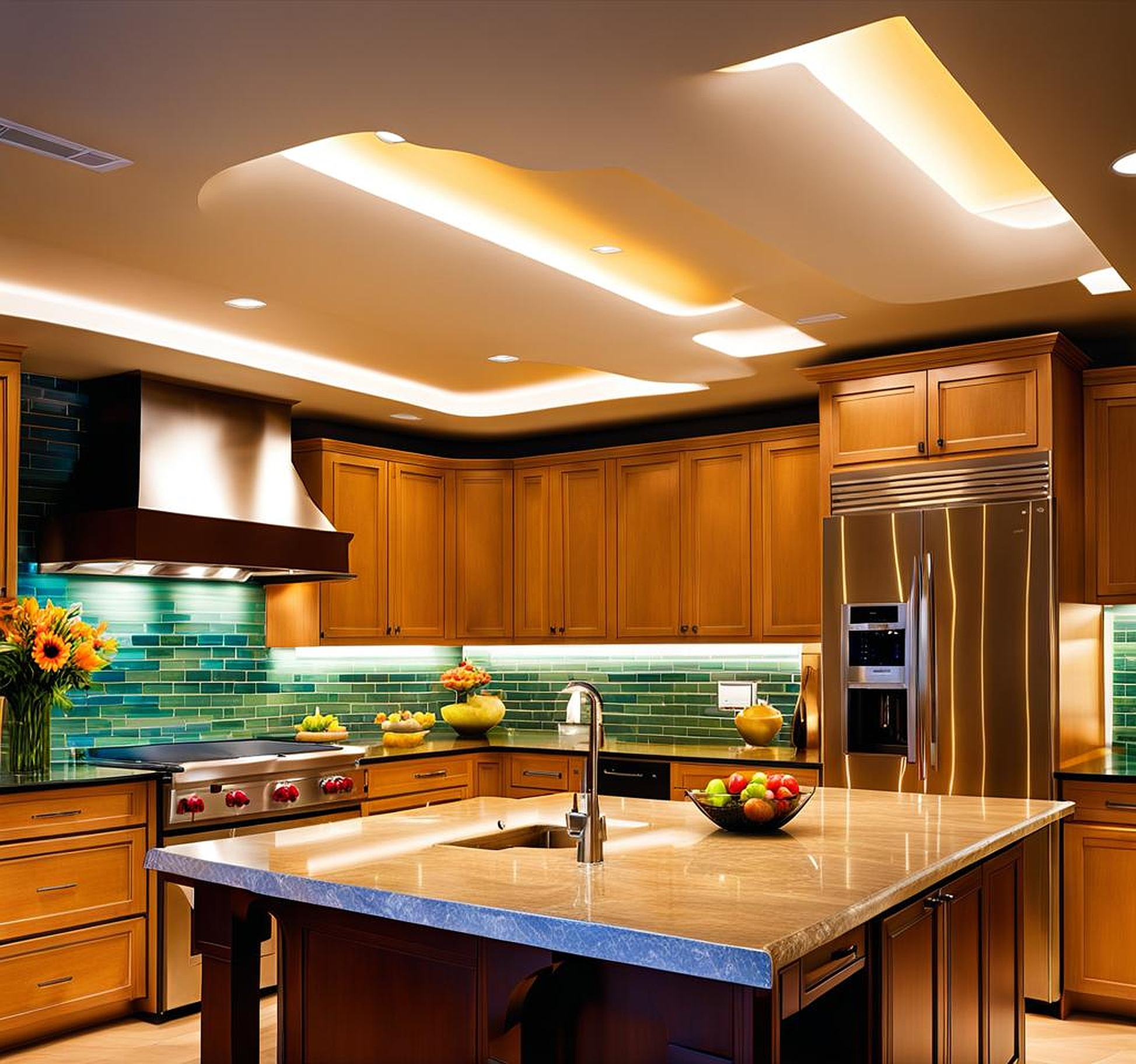 Fluorescent Light Cover Replacements for Captivating Kitchen Designs